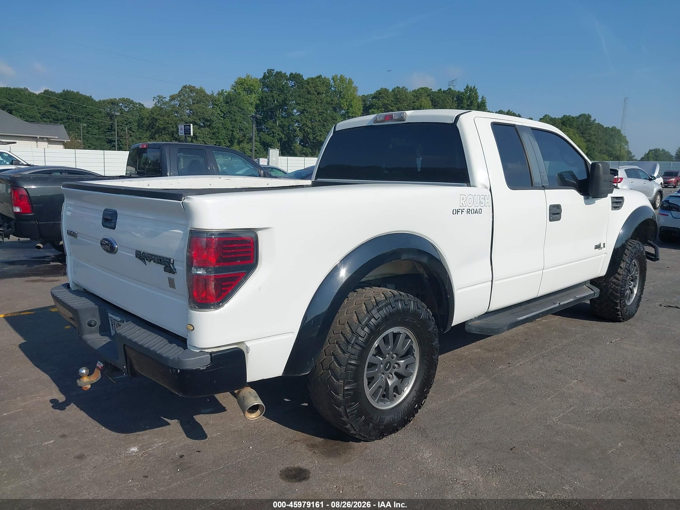 2010 Ford F-150 Fx2 Sport/lariat/xl/xlt White vin: 1FTFX1CV1AKA98741