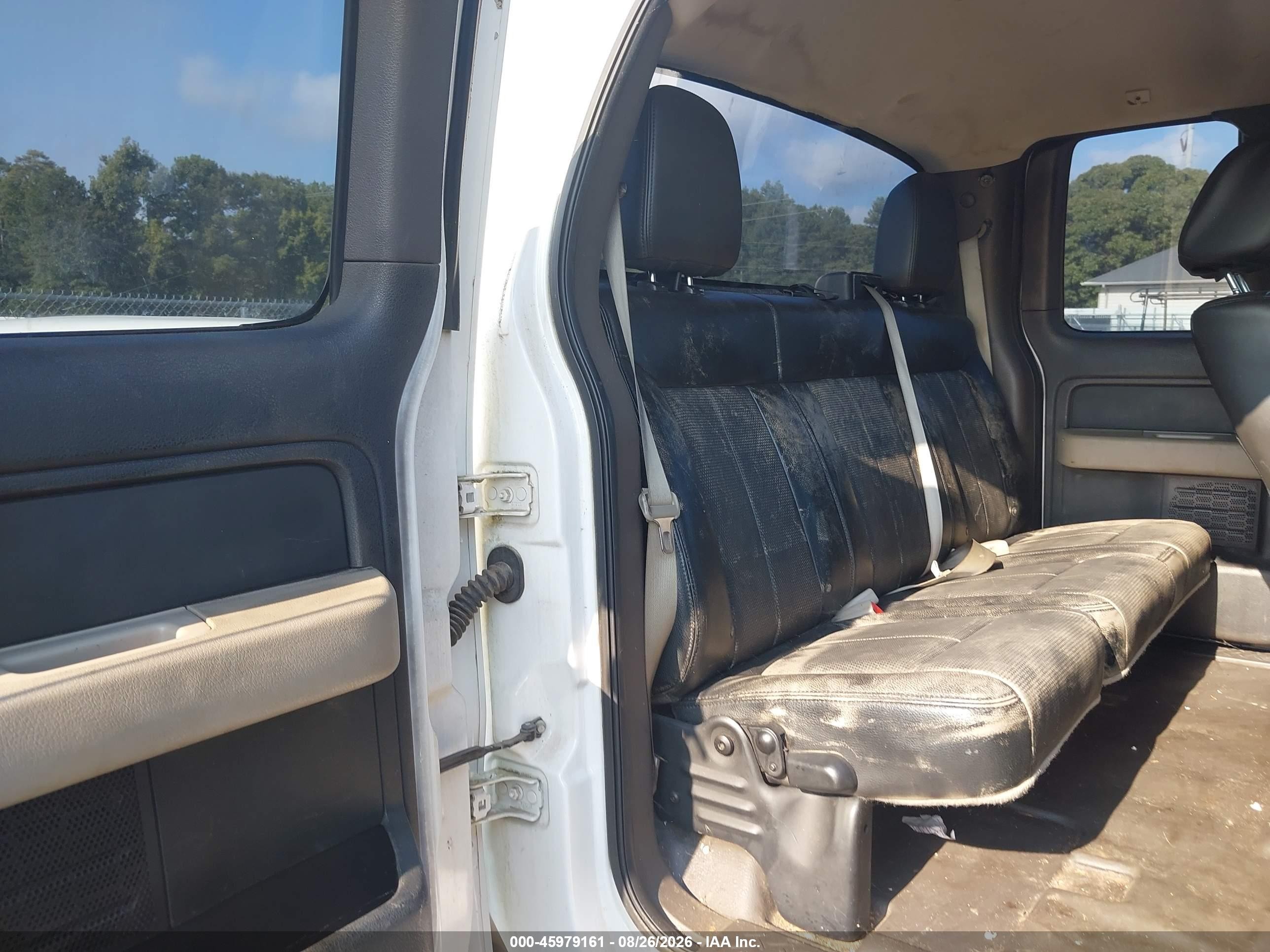 2010 Ford F-150 Fx2 Sport/lariat/xl/xlt White vin: 1FTFX1CV1AKA98741