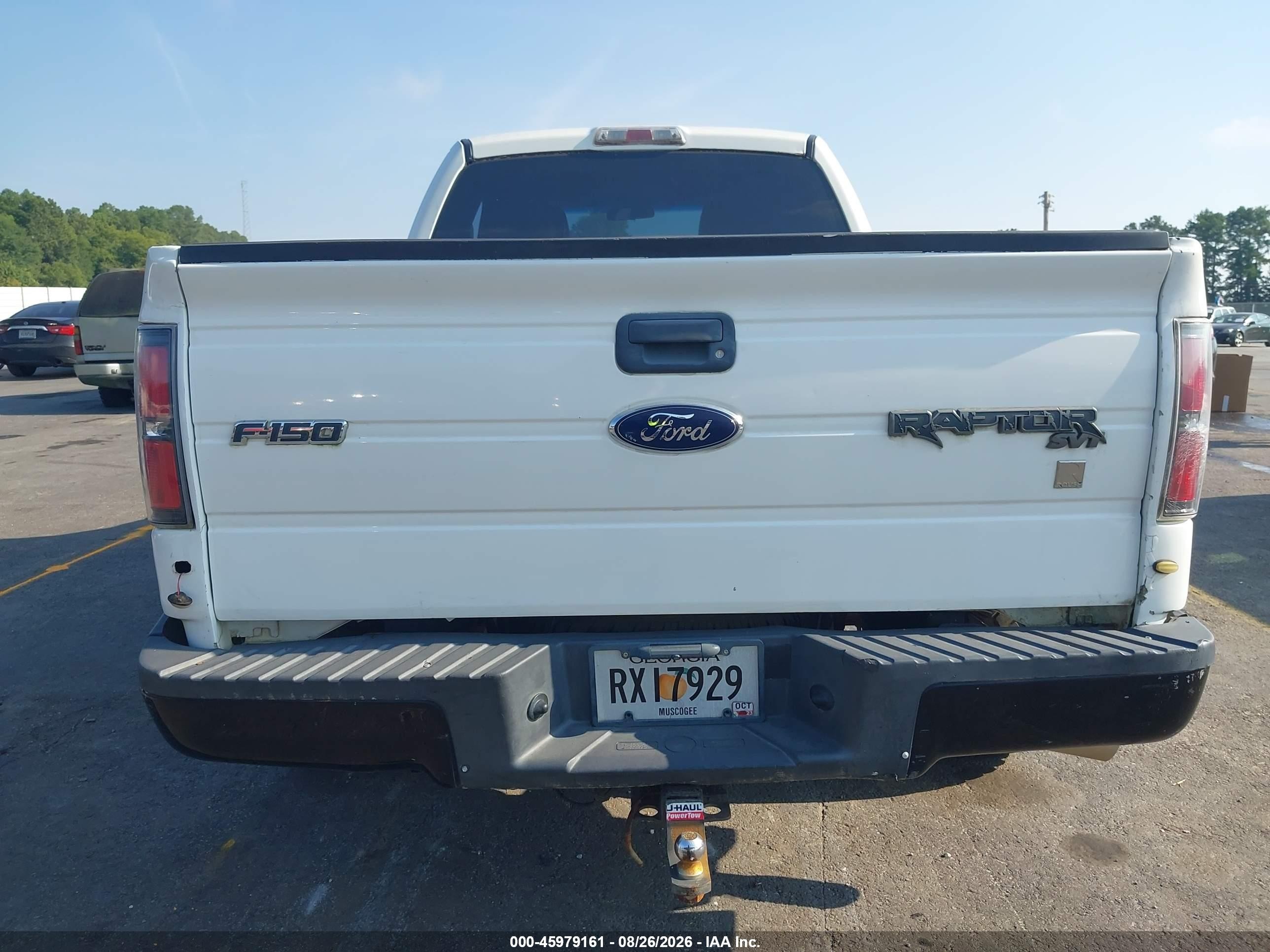 2010 Ford F-150 Fx2 Sport/lariat/xl/xlt White vin: 1FTFX1CV1AKA98741