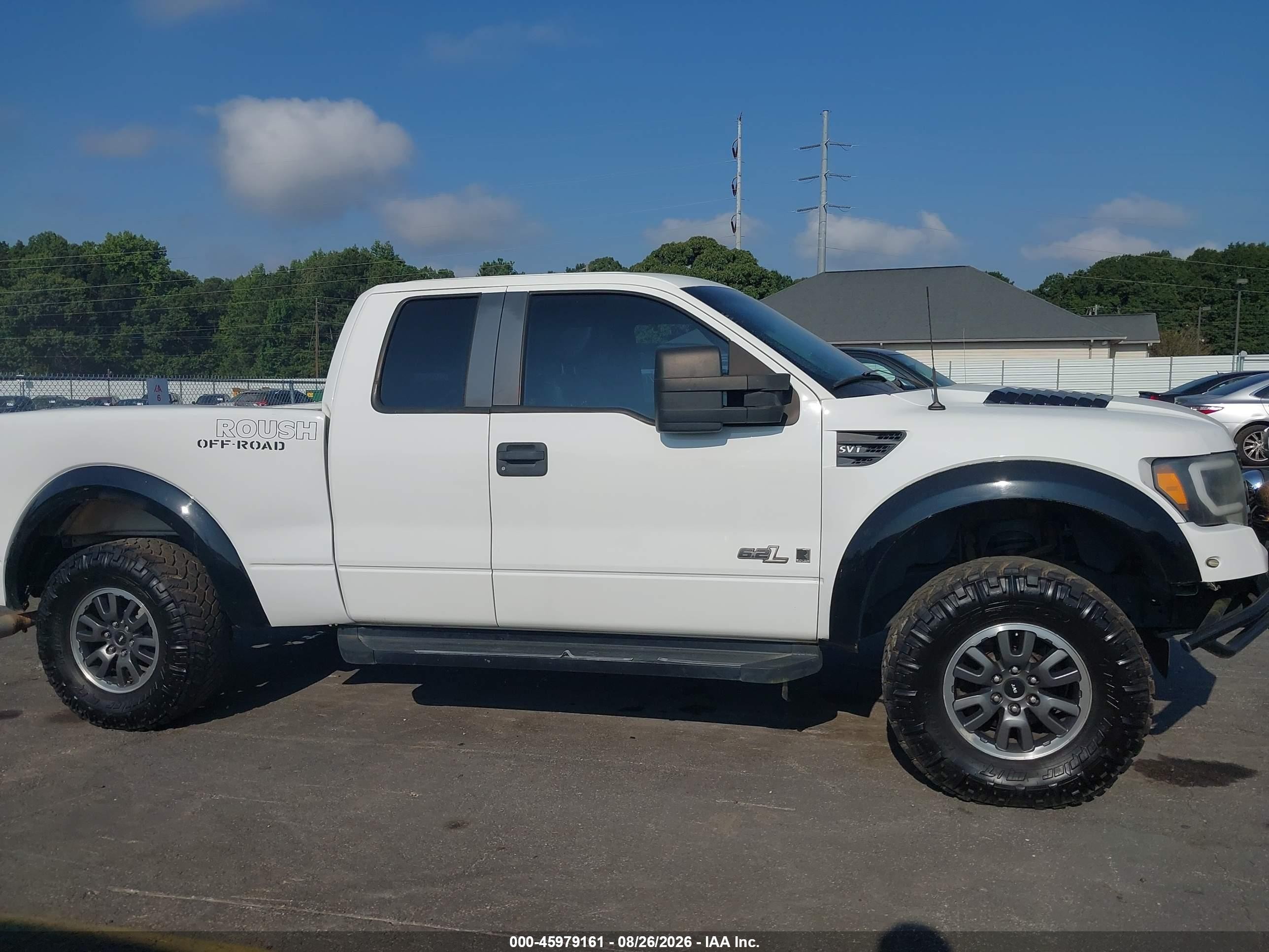 2010 Ford F-150 Fx2 Sport/lariat/xl/xlt White vin: 1FTFX1CV1AKA98741