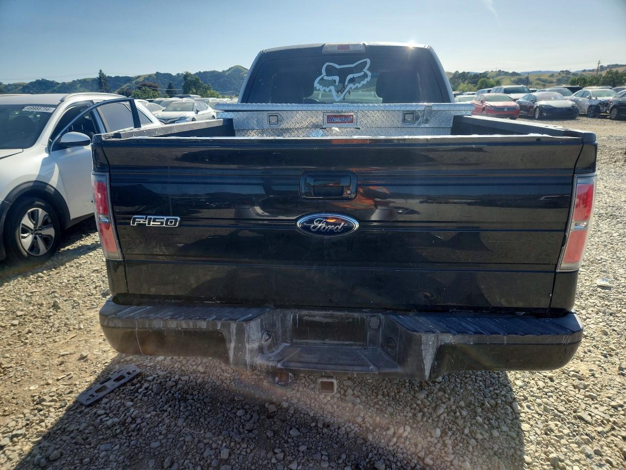 2010 Ford F150 Super Cab Black vin: 1FTFX1CV2AKE15040