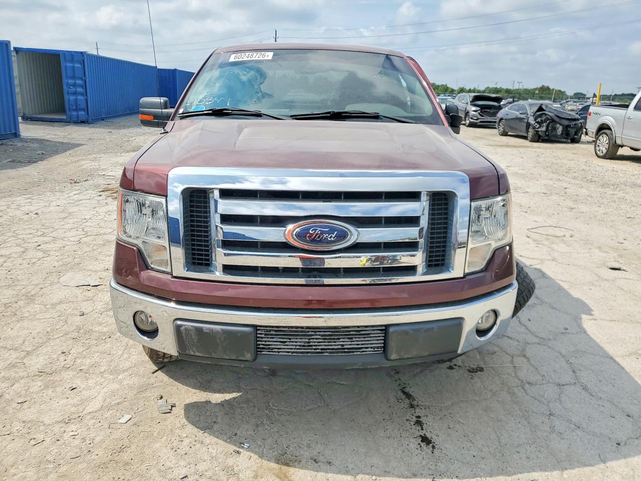 2010 Ford F150 Super Cab Maroon vin: 1FTFX1CV3AFC10349