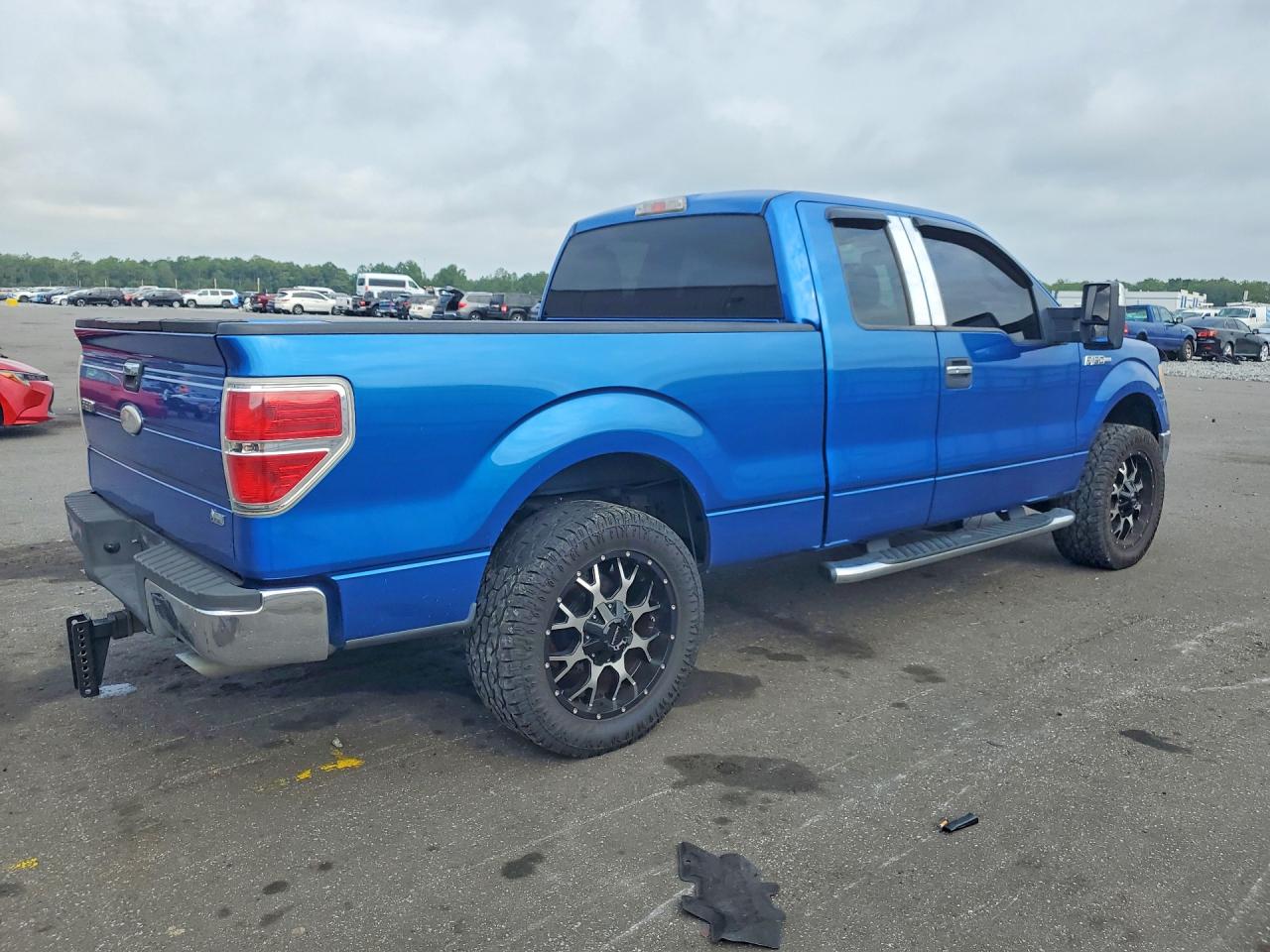 2010 Ford F150 Super Cab Blue vin: 1FTFX1CV4AFA03209