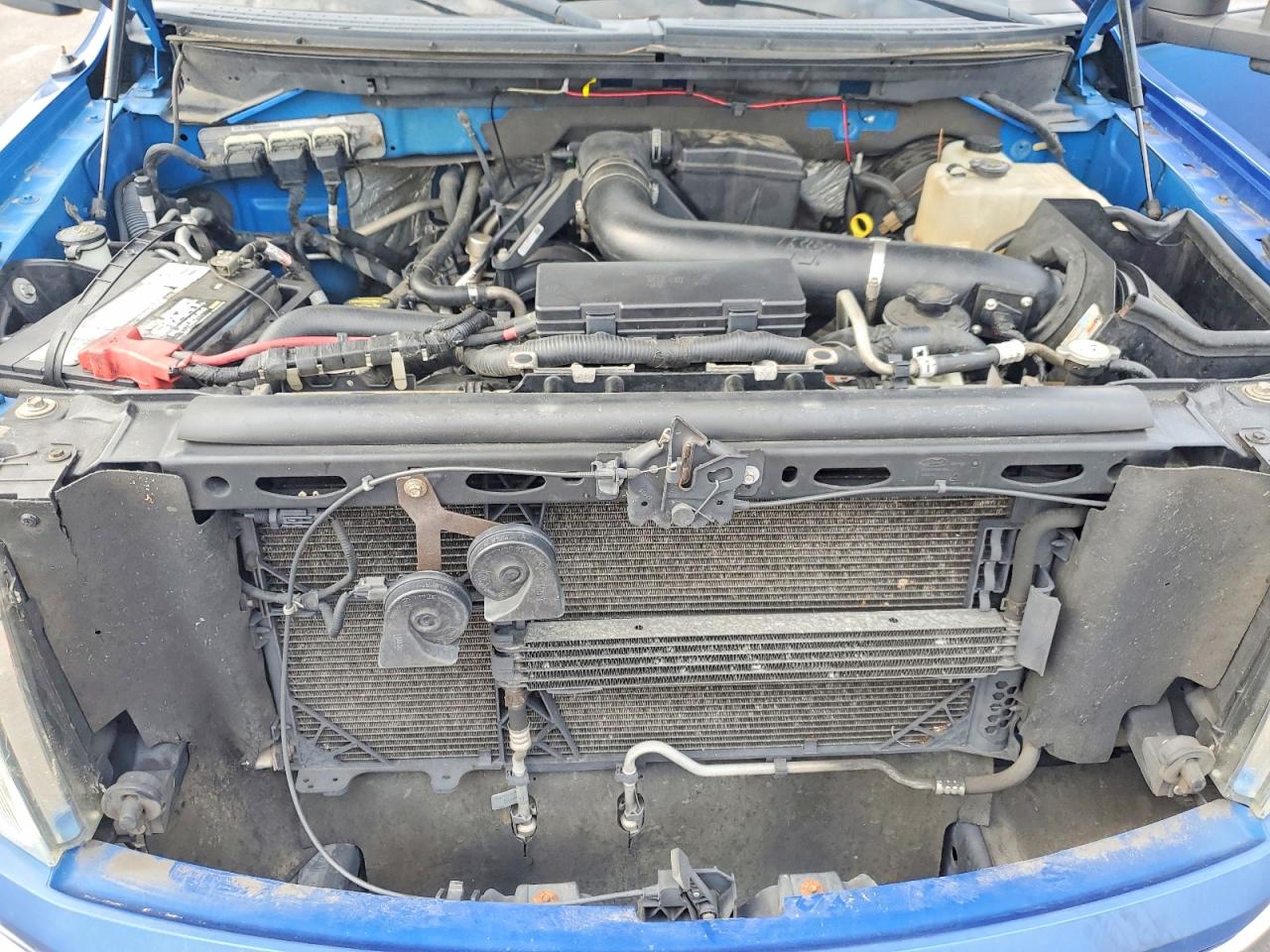 2010 Ford F150 Super Cab Blue vin: 1FTFX1CV4AFA03209