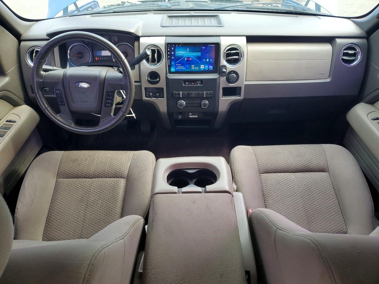 2010 Ford F150 Super Cab Blue vin: 1FTFX1CV4AFA03209