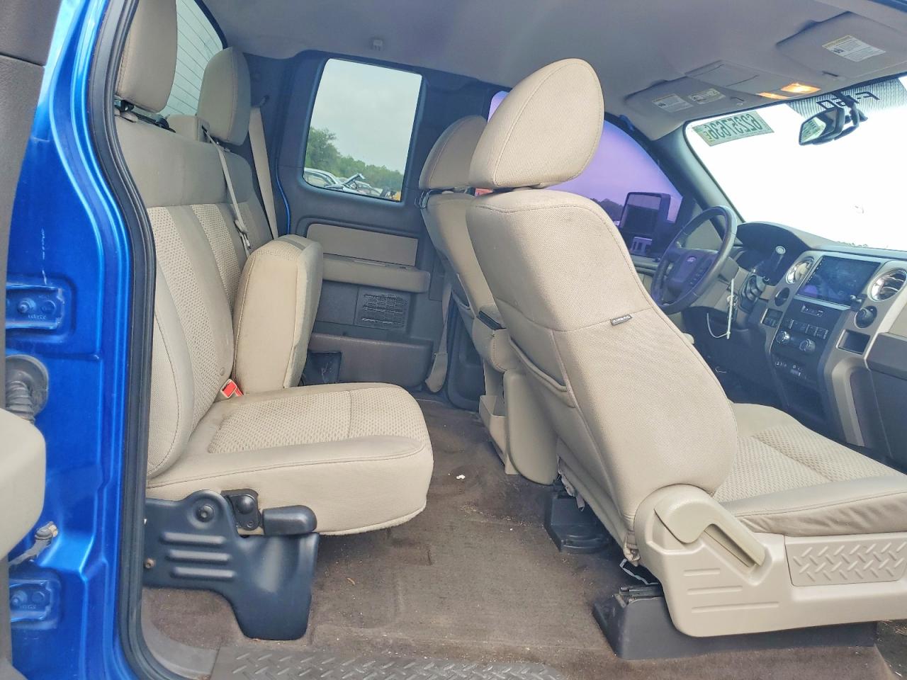 2010 Ford F150 Super Cab Blue vin: 1FTFX1CV4AFA03209