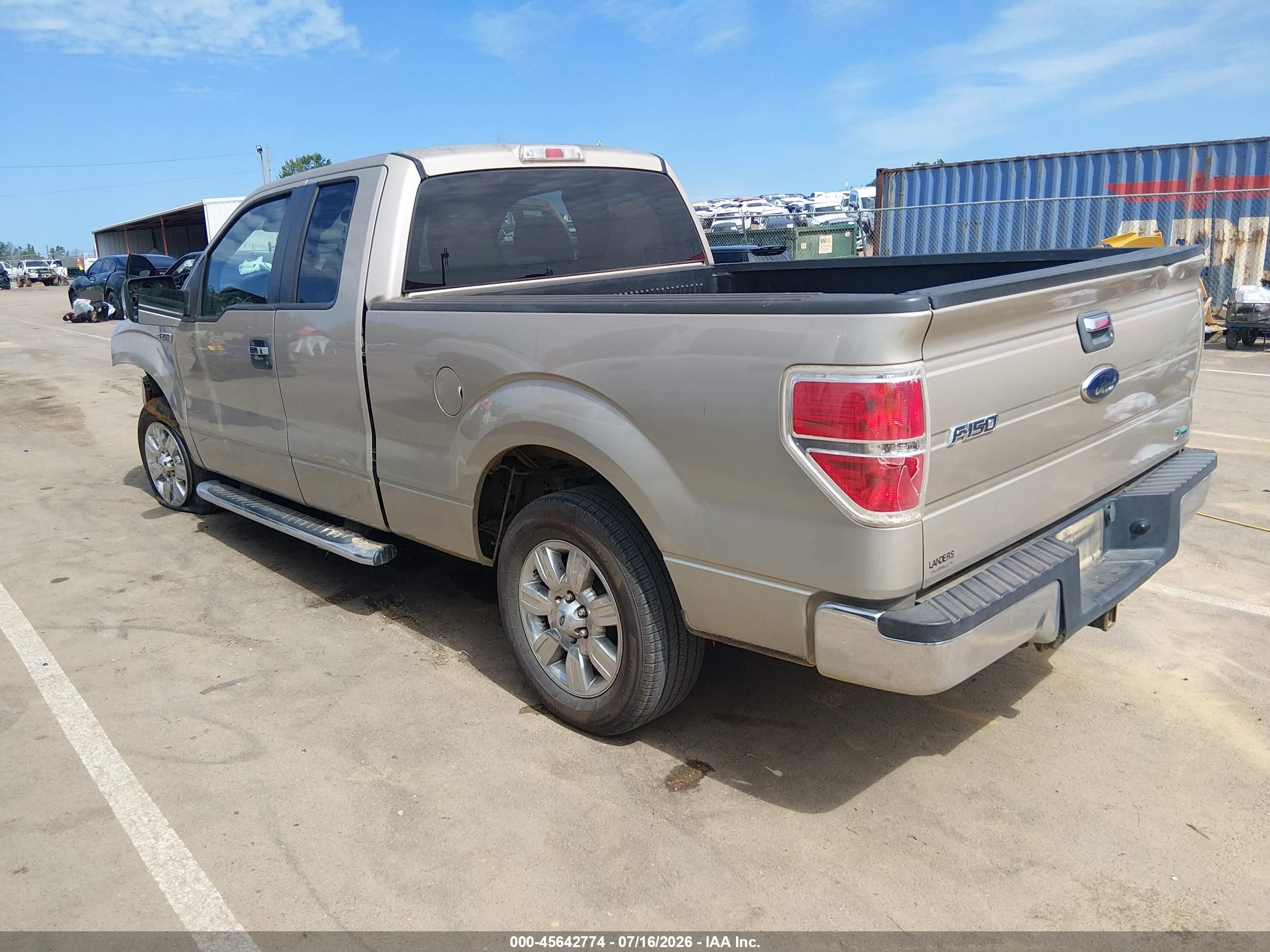 2010 Ford F-150 Fx2 Sport/lariat/xl/xlt Tan vin: 1FTFX1CV7AFB96097
