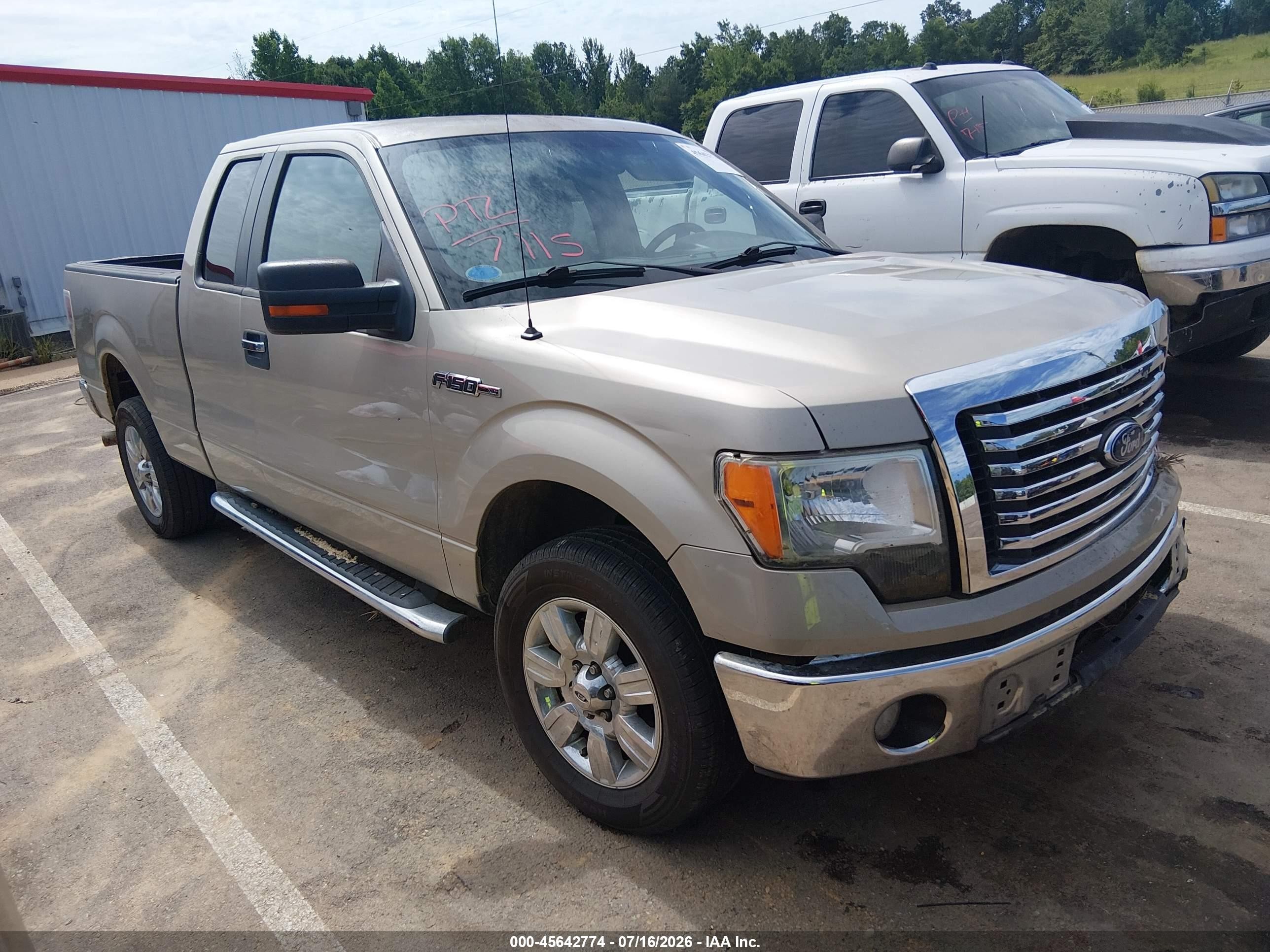 2010 Ford F-150 Fx2 Sport/lariat/xl/xlt Tan vin: 1FTFX1CV7AFB96097