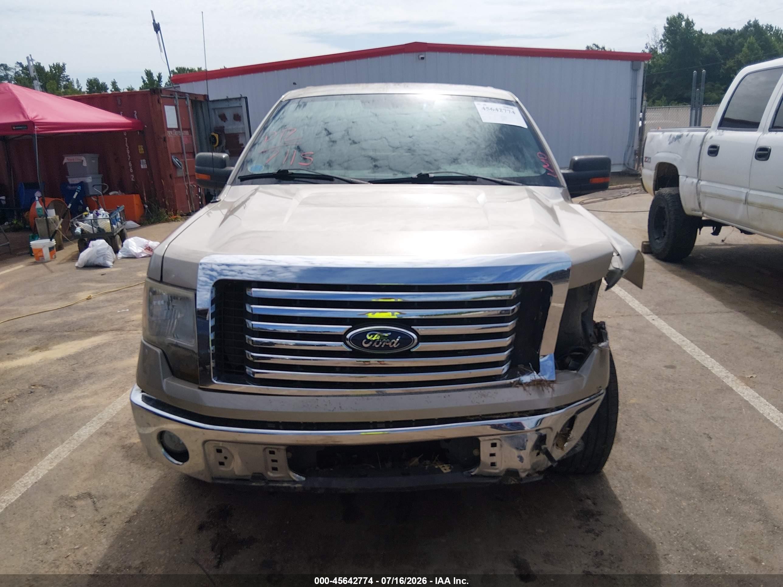 2010 Ford F-150 Fx2 Sport/lariat/xl/xlt Tan vin: 1FTFX1CV7AFB96097