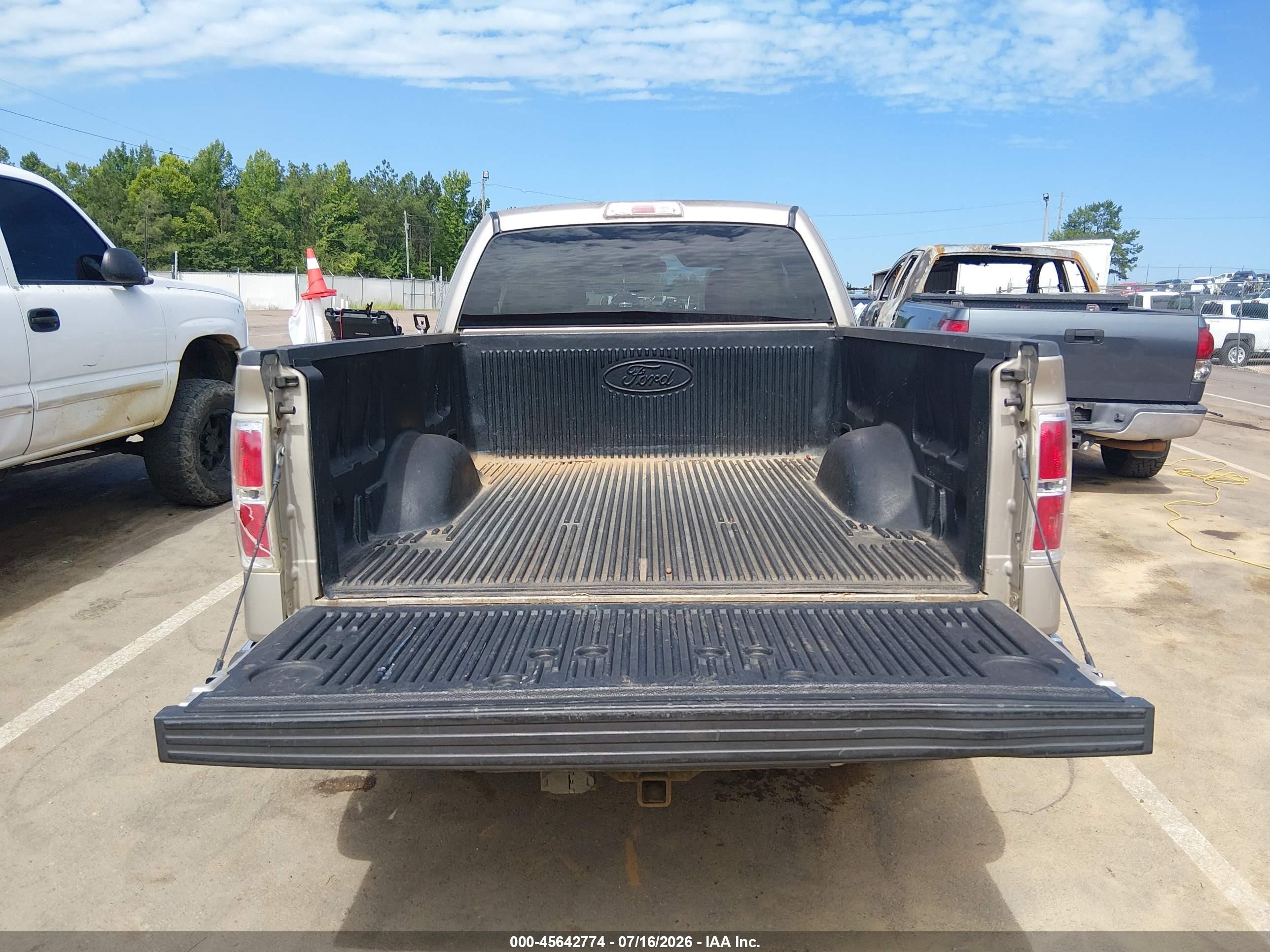 2010 Ford F-150 Fx2 Sport/lariat/xl/xlt Tan vin: 1FTFX1CV7AFB96097