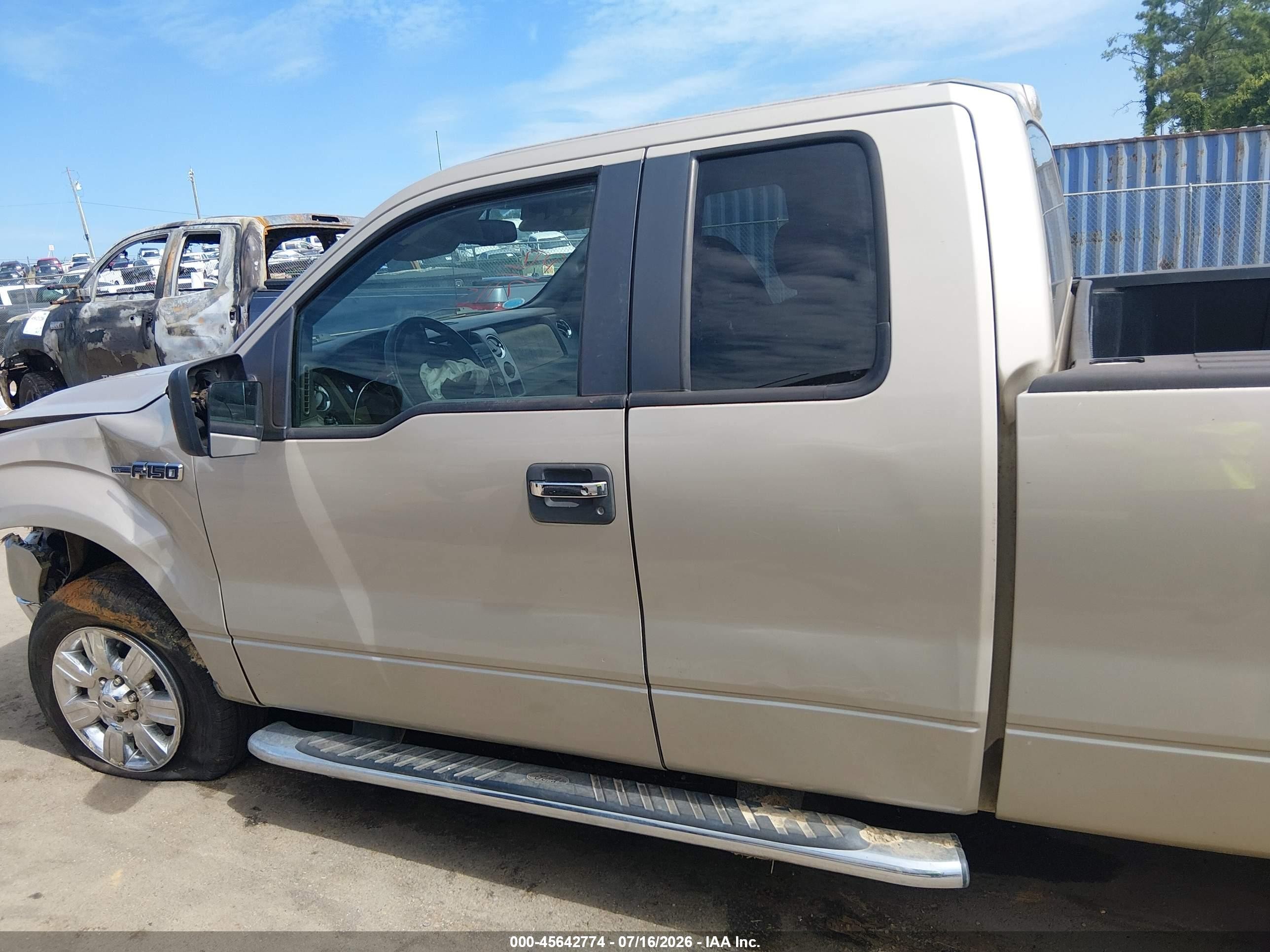 2010 Ford F-150 Fx2 Sport/lariat/xl/xlt Tan vin: 1FTFX1CV7AFB96097