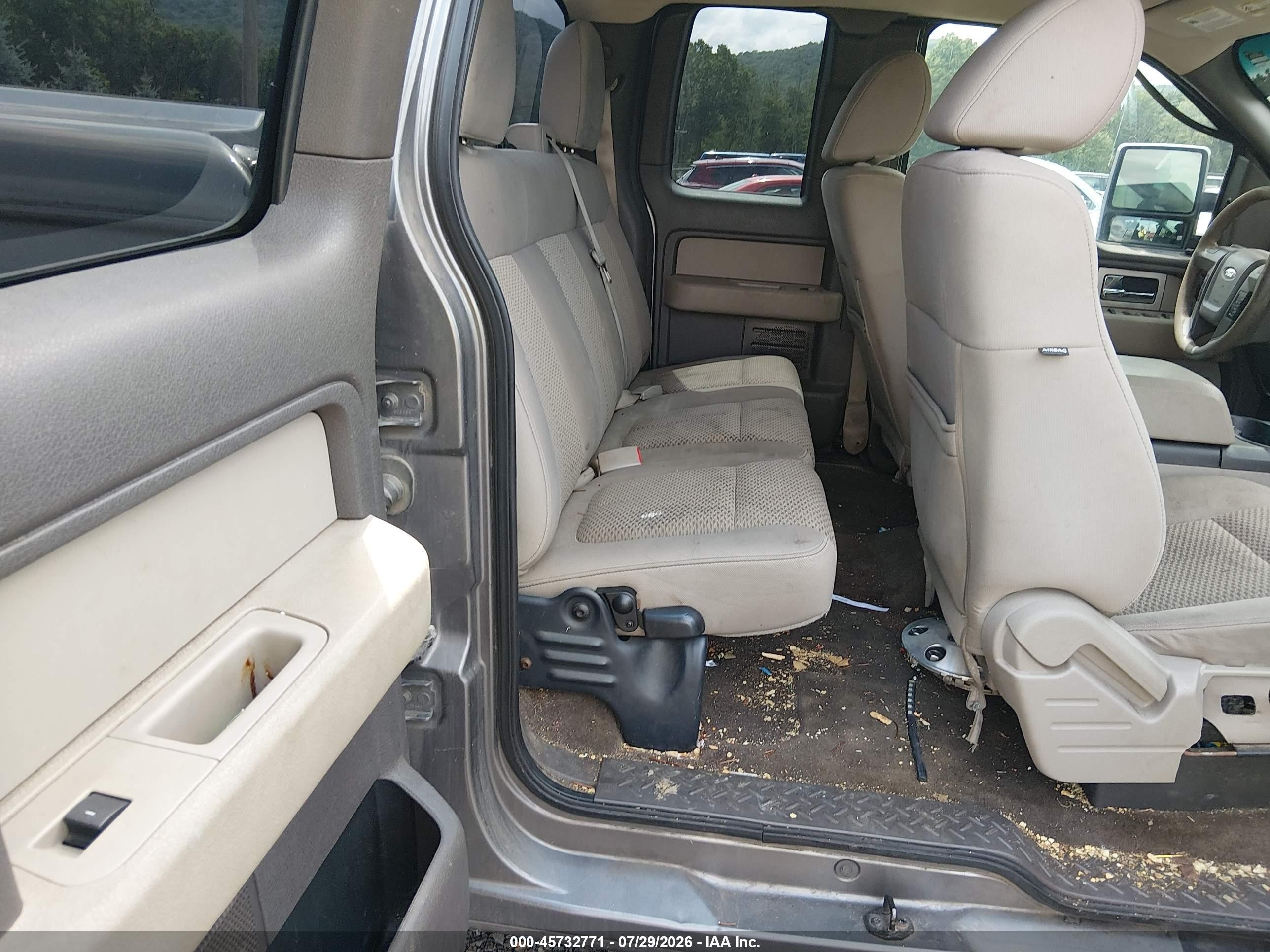 2010 Ford F-150 Fx2 Sport/lariat/xl/xlt Gray vin: 1FTFX1CV7AKE16815