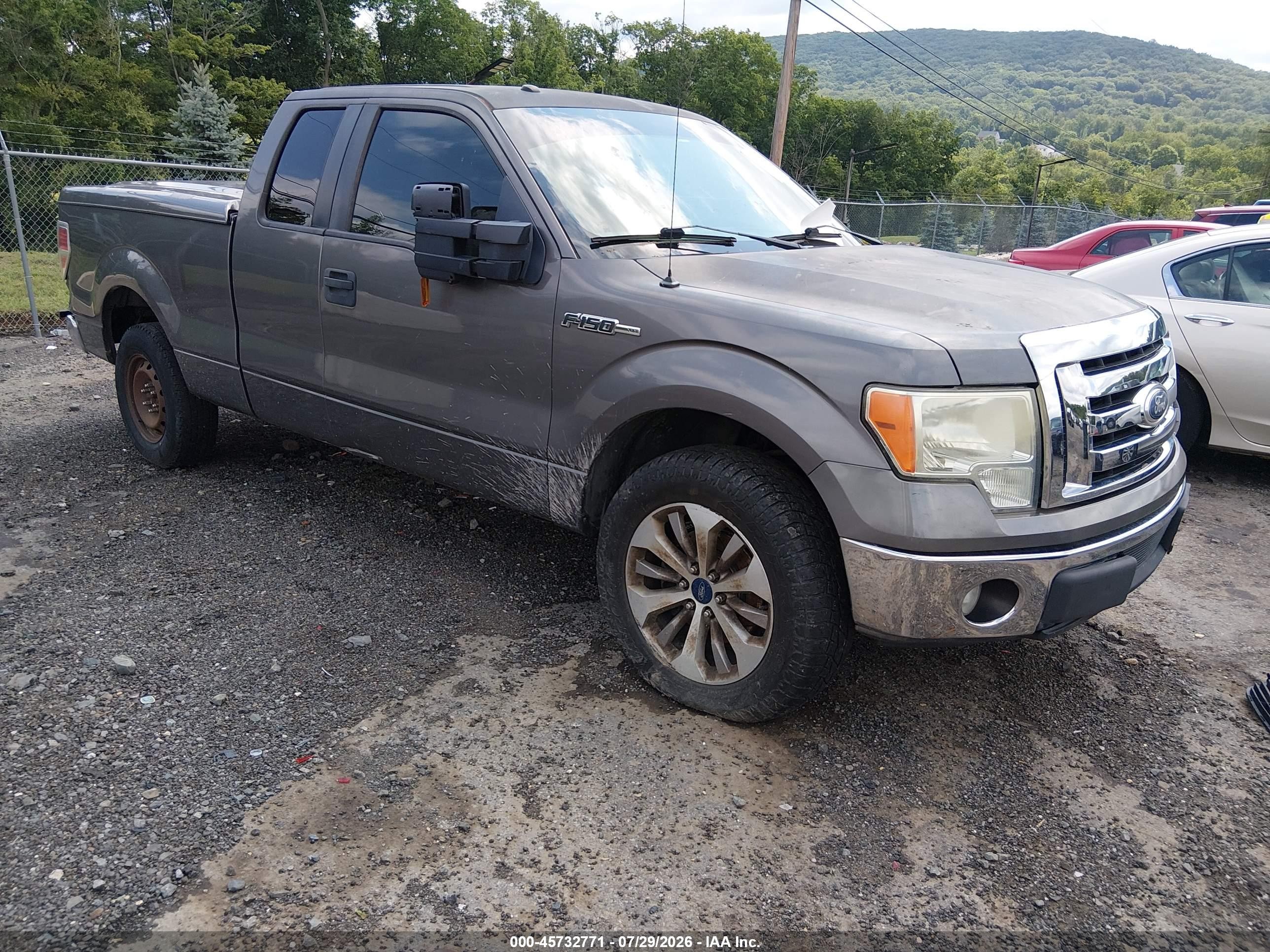 2010 Ford F-150 Fx2 Sport/lariat/xl/xlt Gray vin: 1FTFX1CV7AKE16815