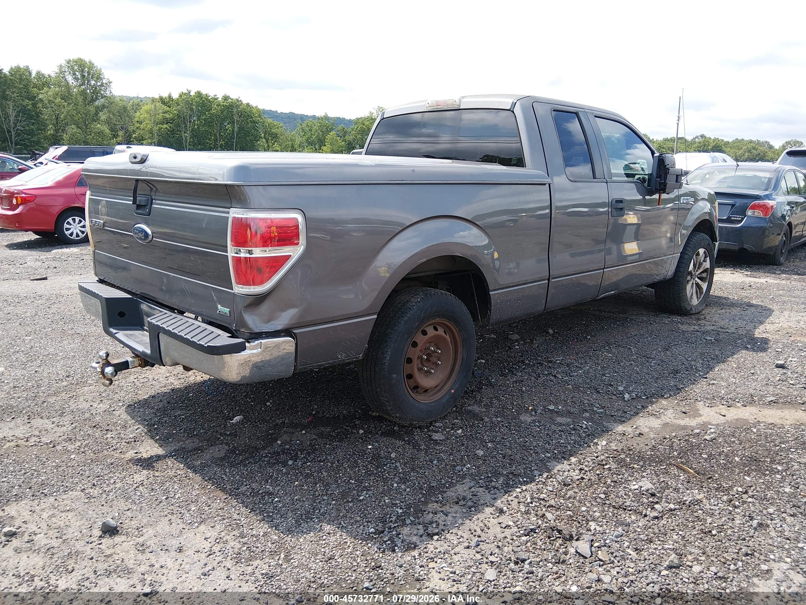 2010 Ford F-150 Fx2 Sport/lariat/xl/xlt Gray vin: 1FTFX1CV7AKE16815