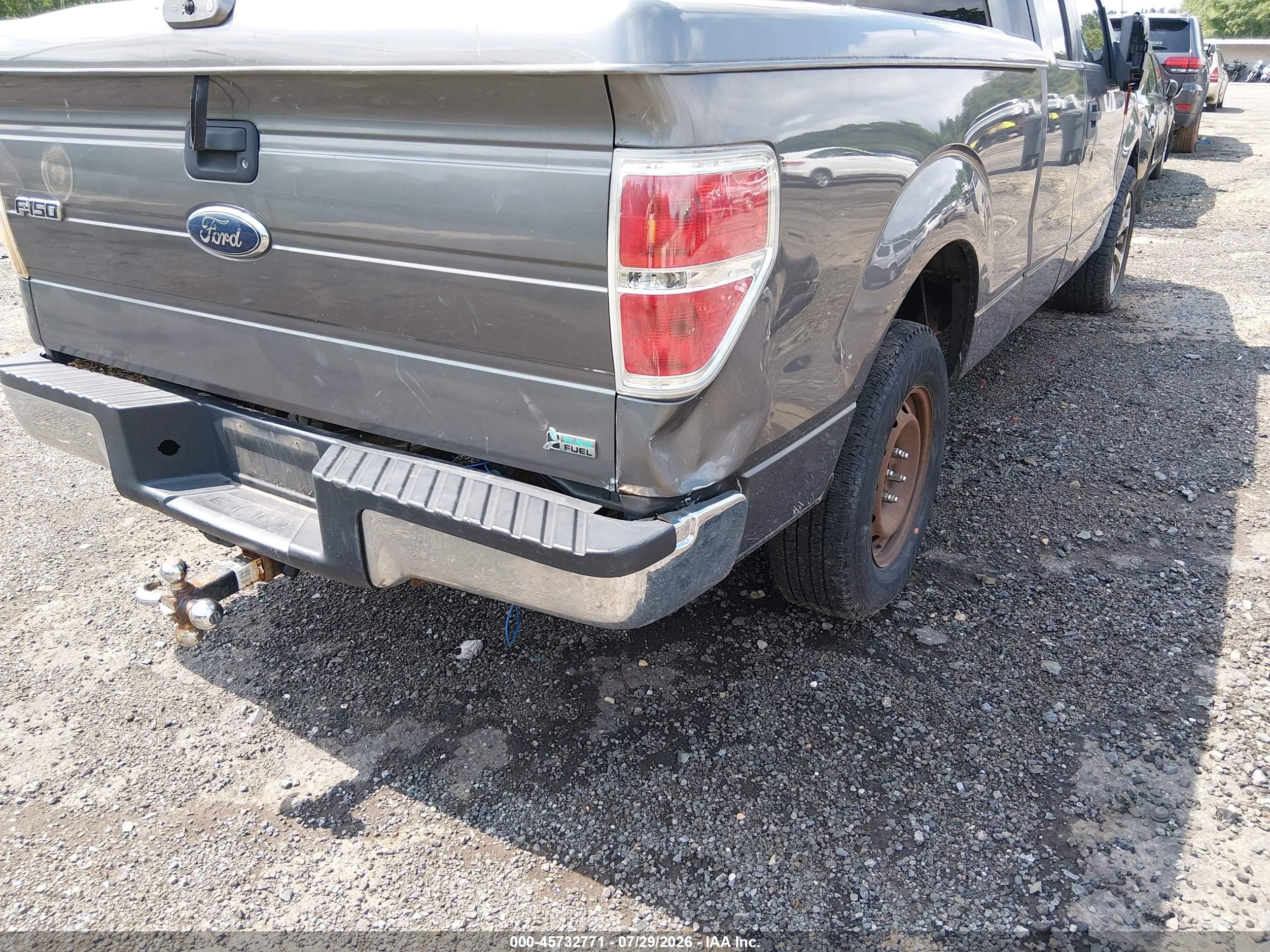 2010 Ford F-150 Fx2 Sport/lariat/xl/xlt Gray vin: 1FTFX1CV7AKE16815