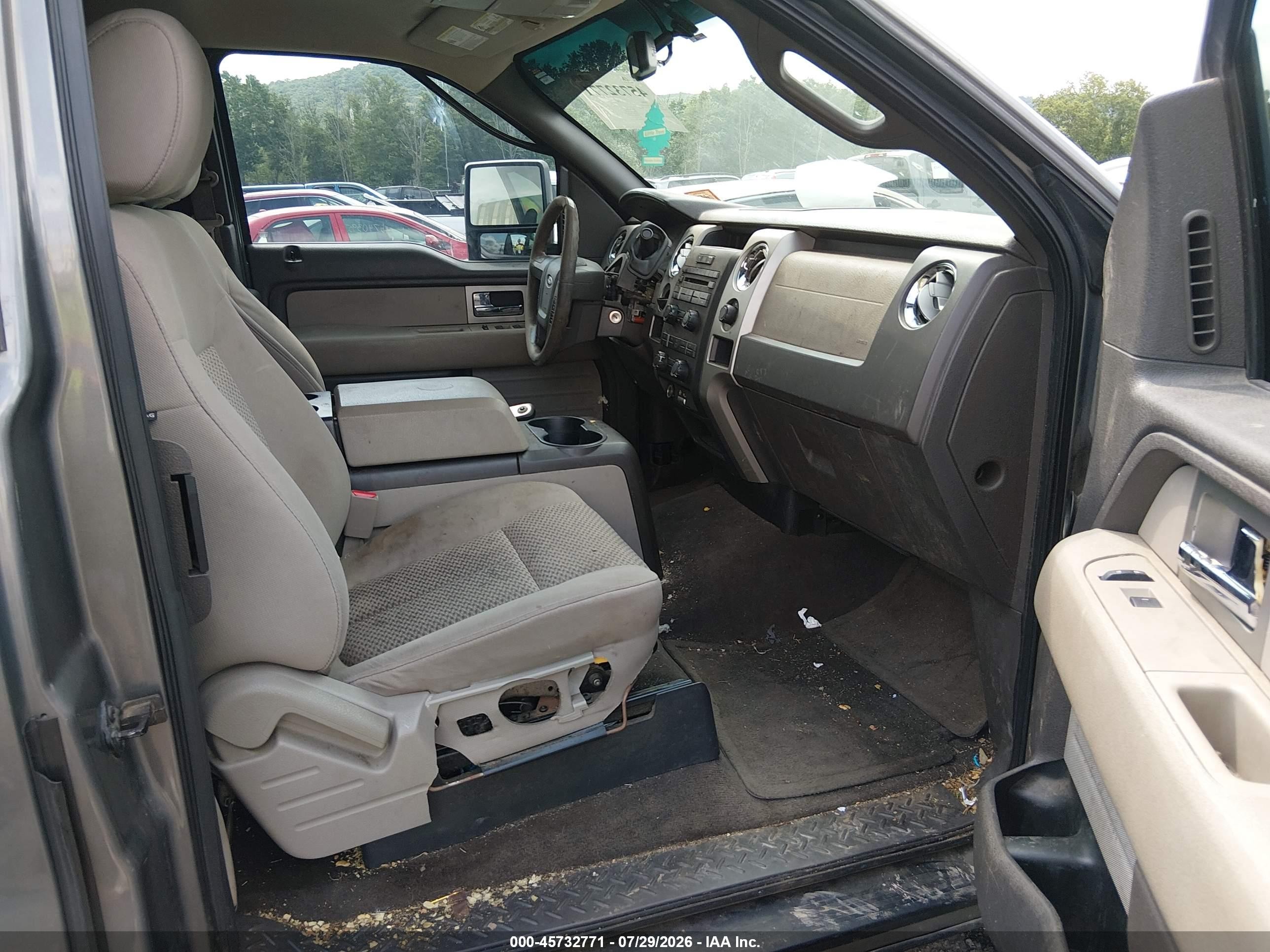 2010 Ford F-150 Fx2 Sport/lariat/xl/xlt Gray vin: 1FTFX1CV7AKE16815