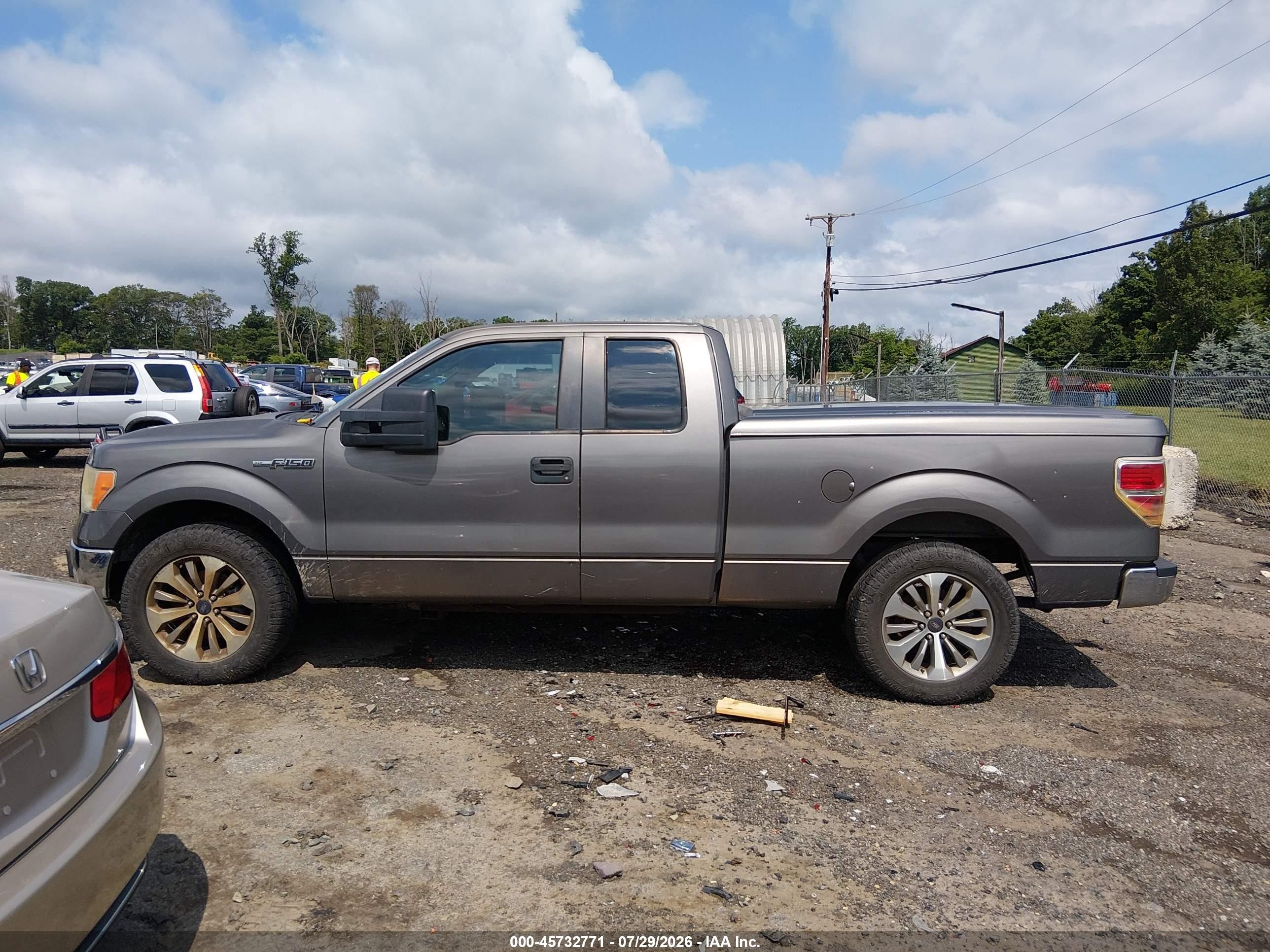 2010 Ford F-150 Fx2 Sport/lariat/xl/xlt Gray vin: 1FTFX1CV7AKE16815