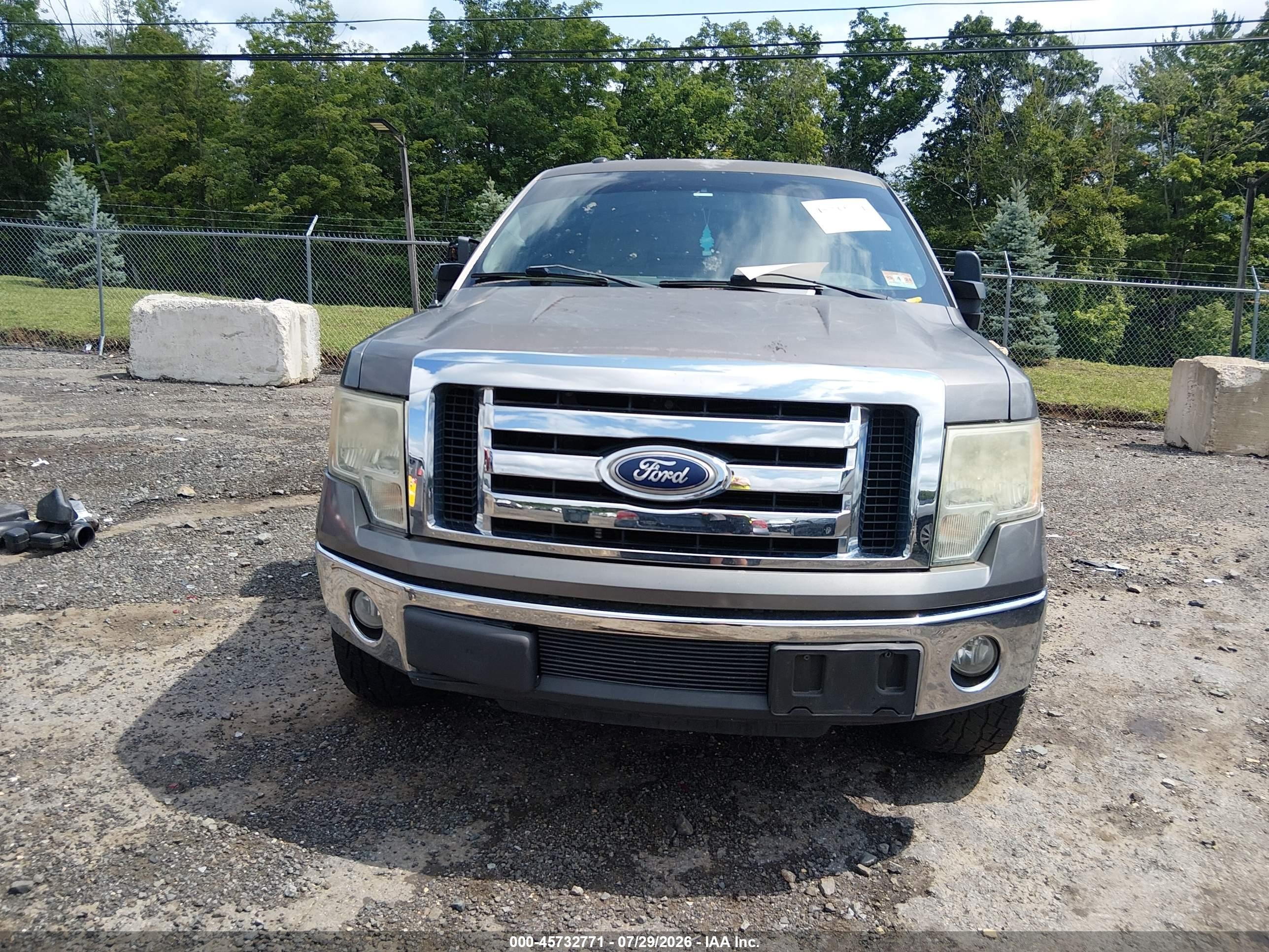 2010 Ford F-150 Fx2 Sport/lariat/xl/xlt Gray vin: 1FTFX1CV7AKE16815