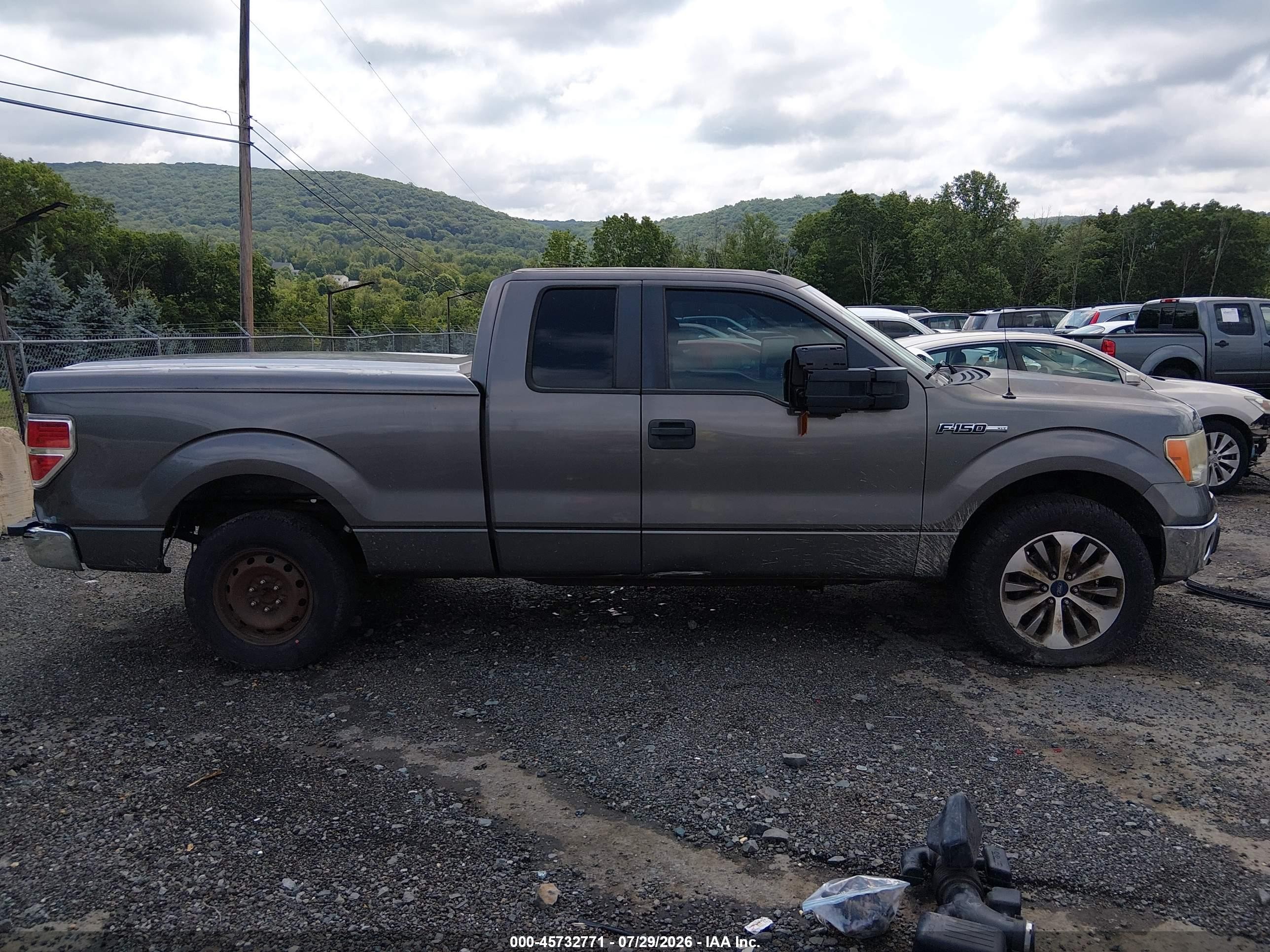 2010 Ford F-150 Fx2 Sport/lariat/xl/xlt Gray vin: 1FTFX1CV7AKE16815