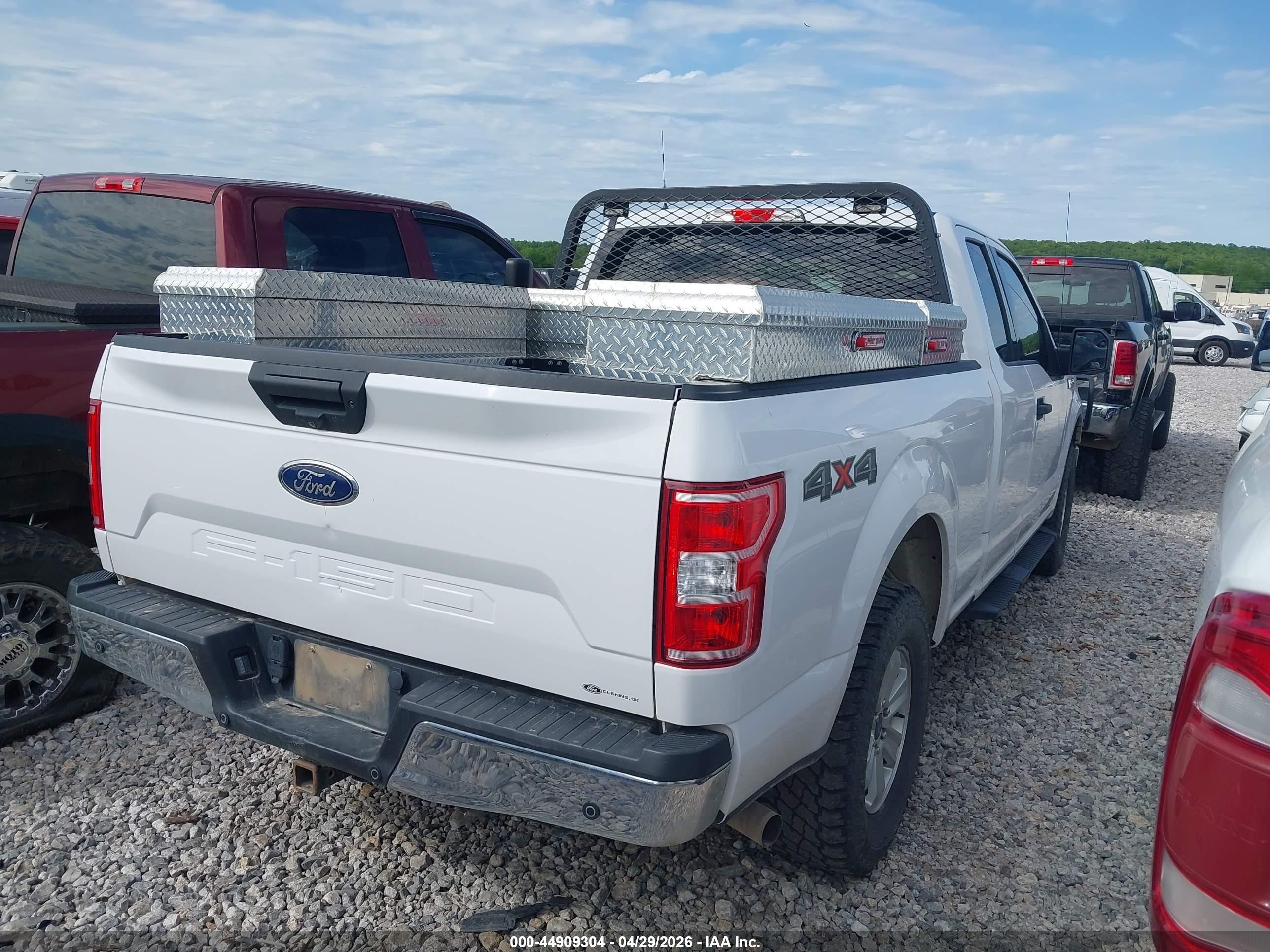 2020 Ford F-150 Xlt Белый vin: 1FTFX1E50LKD83382