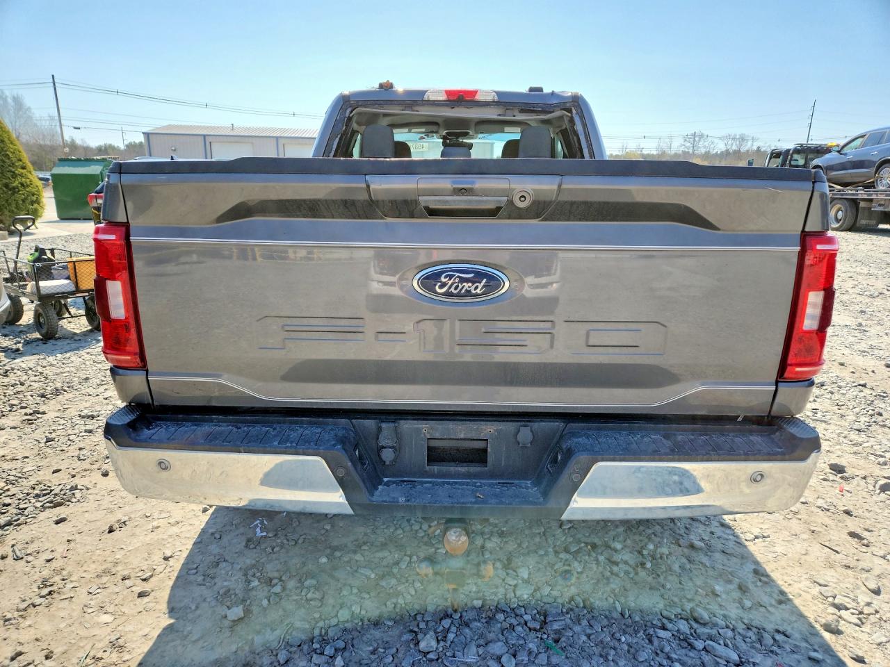2021 Ford F150 Super Cab Серый vin: 1FTFX1E51MFC83916