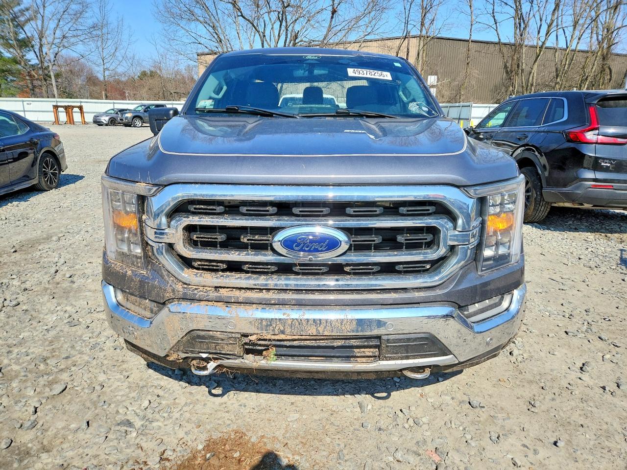2021 Ford F150 Super Cab Серый vin: 1FTFX1E51MFC83916