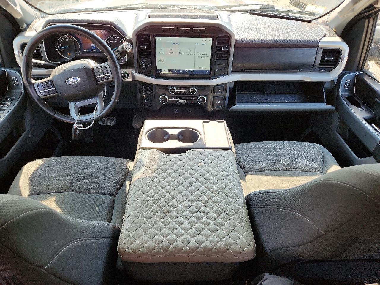 2021 Ford F150 Super Cab Серый vin: 1FTFX1E51MFC83916