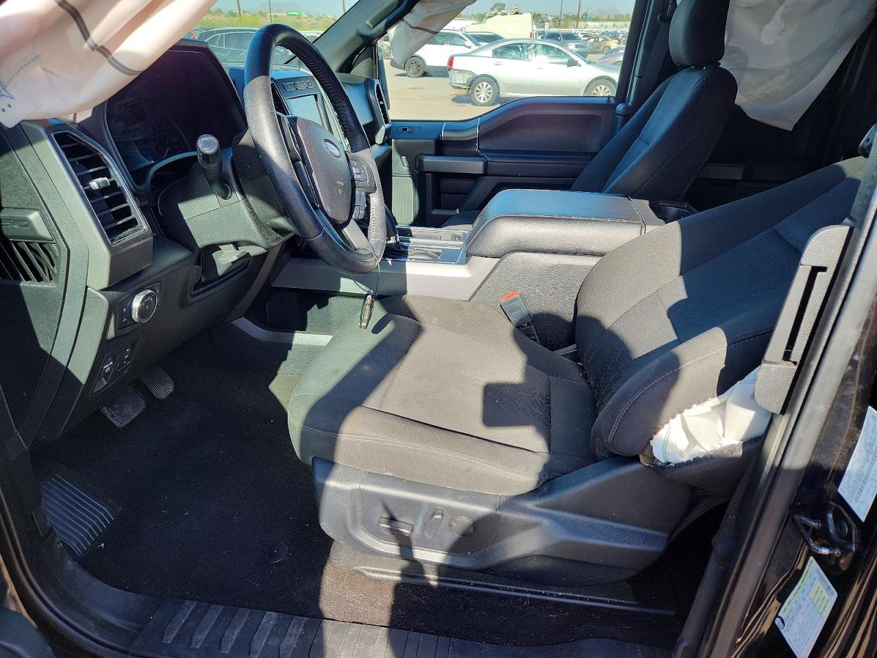 2020 Ford F150 Super Cab Black vin: 1FTFX1E53LFB85534