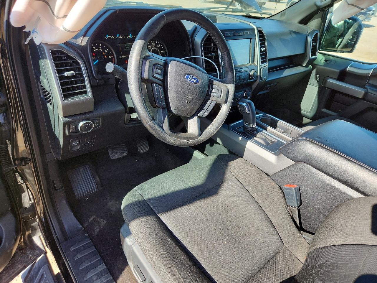 2020 Ford F150 Super Cab Black vin: 1FTFX1E53LFB85534