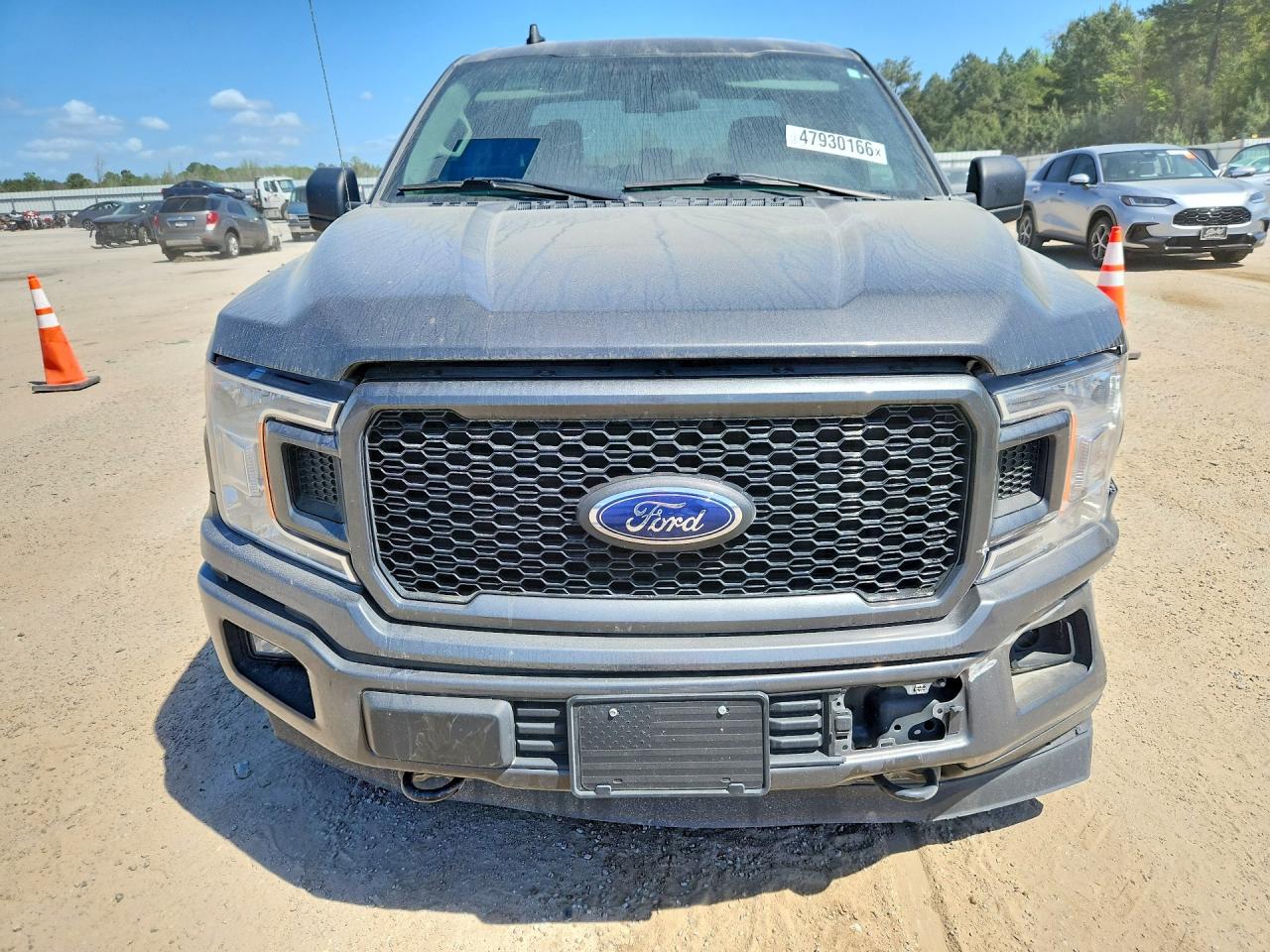 2020 Ford F150 Super Cab Серый vin: 1FTFX1E55LKE17610