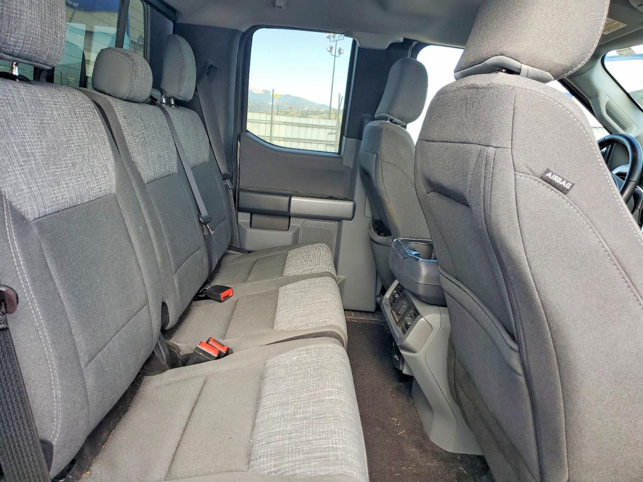 2022 Ford F150 Super Cab Gray vin: 1FTFX1E55NKE14256