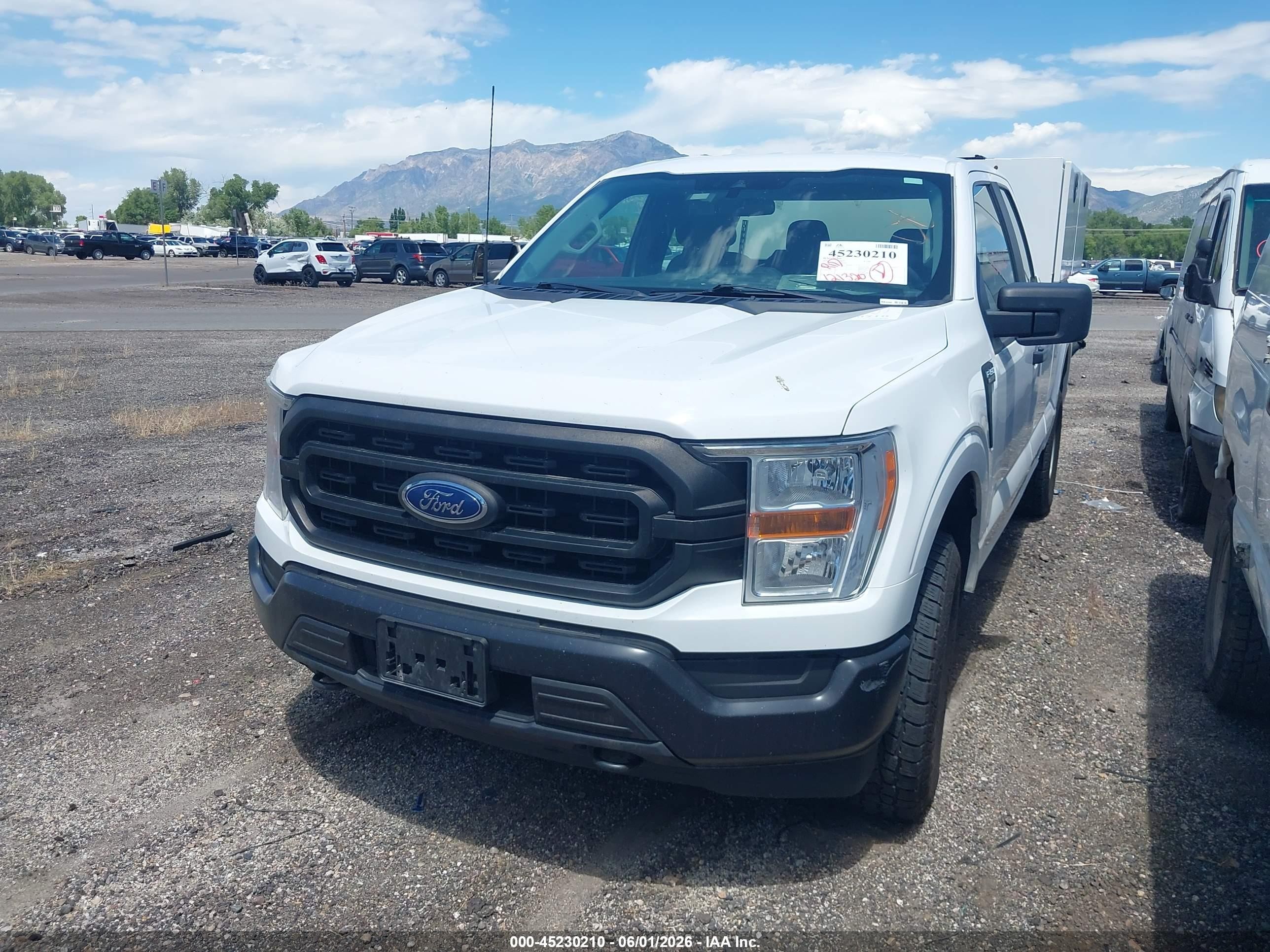 2021 Ford F-150 Xl Белый vin: 1FTFX1E84MKF05916