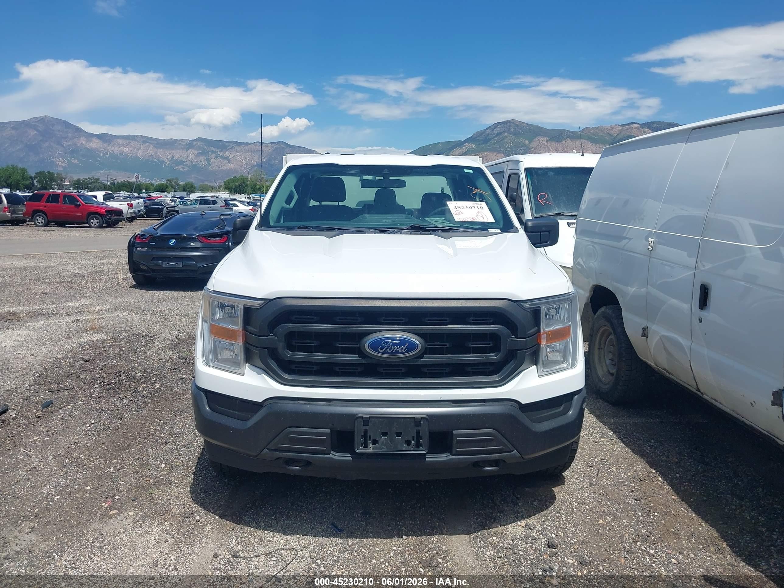 2021 Ford F-150 Xl Белый vin: 1FTFX1E84MKF05916