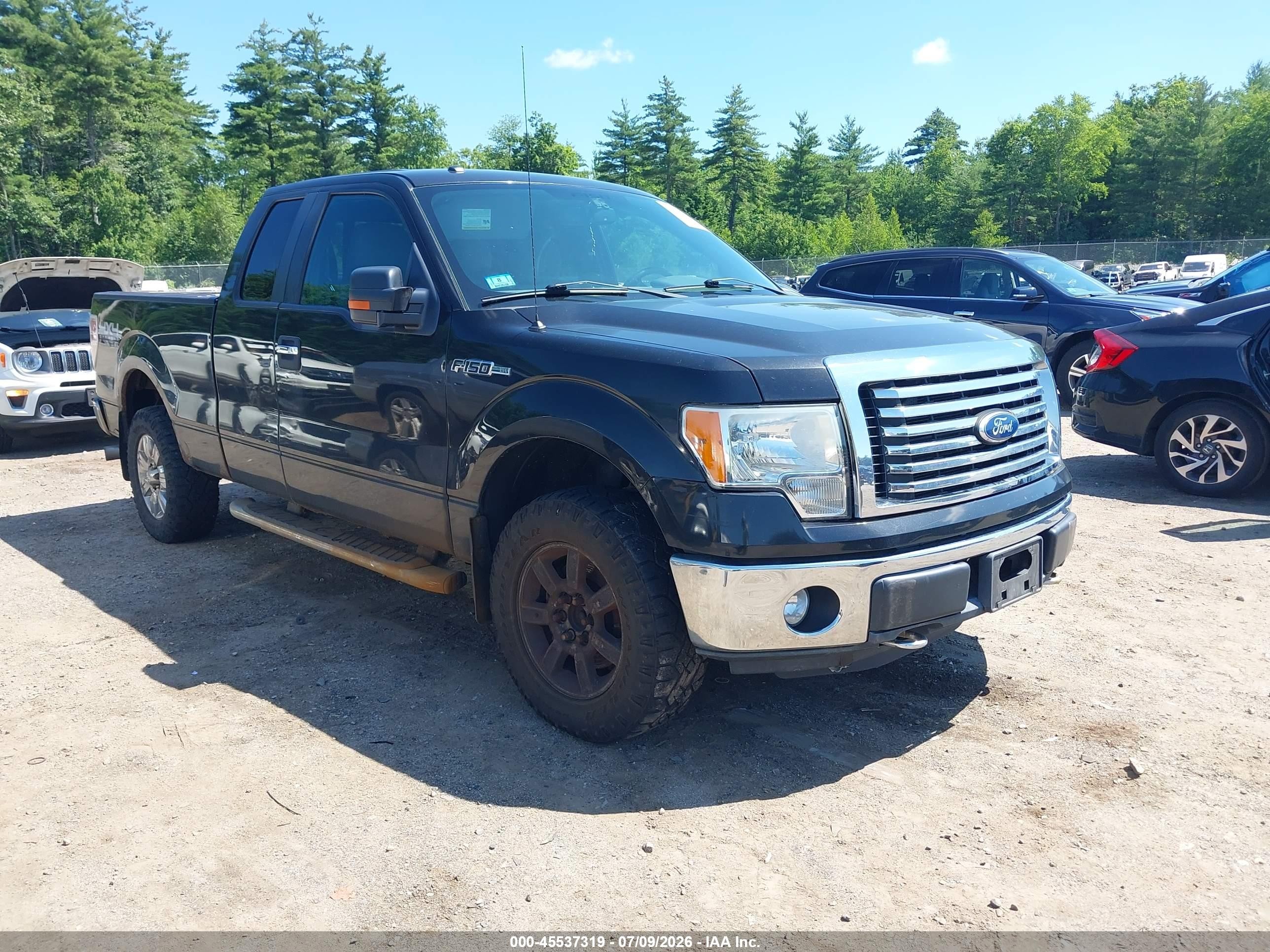 2011 Ford F-150 Fx4/lariat/stx/xl/xlt Black vin: 1FTFX1EF0BFB27999