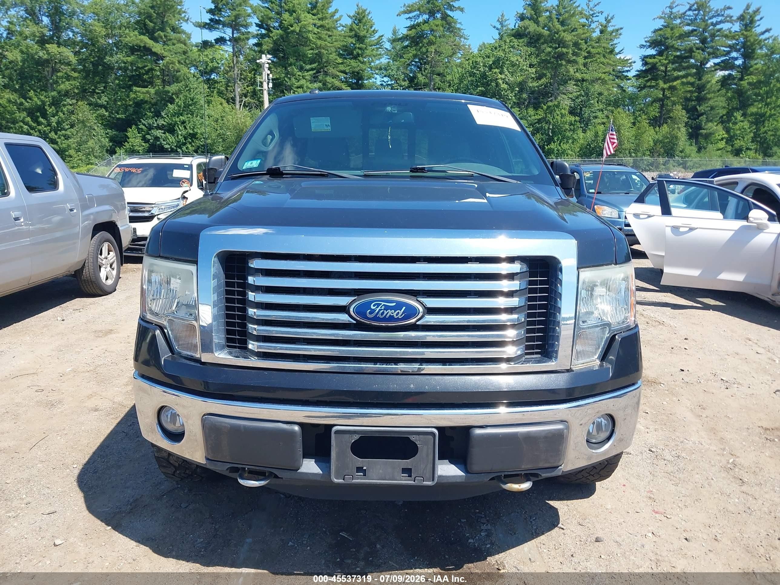 2011 Ford F-150 Fx4/lariat/stx/xl/xlt Black vin: 1FTFX1EF0BFB27999