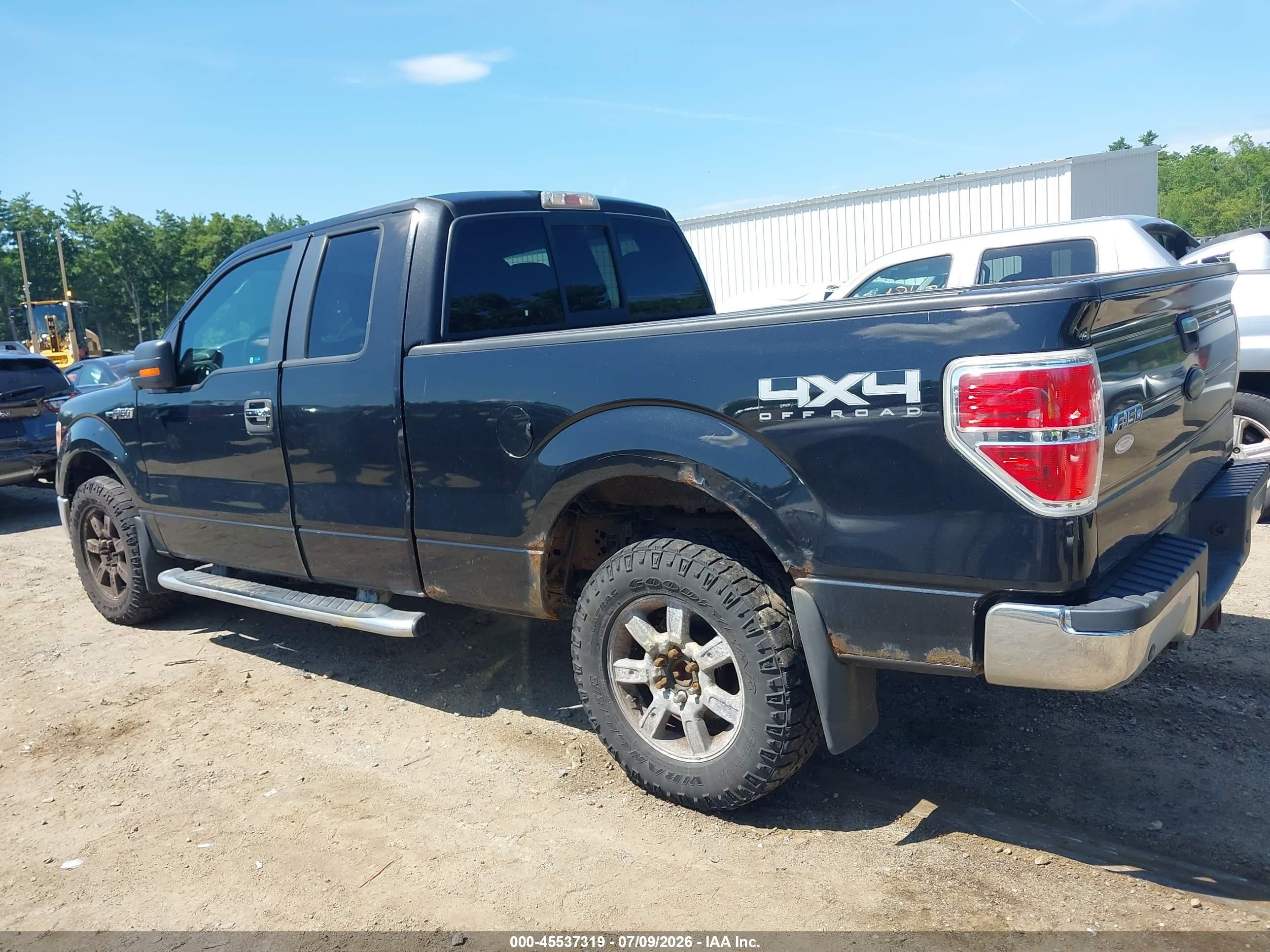 2011 Ford F-150 Fx4/lariat/stx/xl/xlt Black vin: 1FTFX1EF0BFB27999