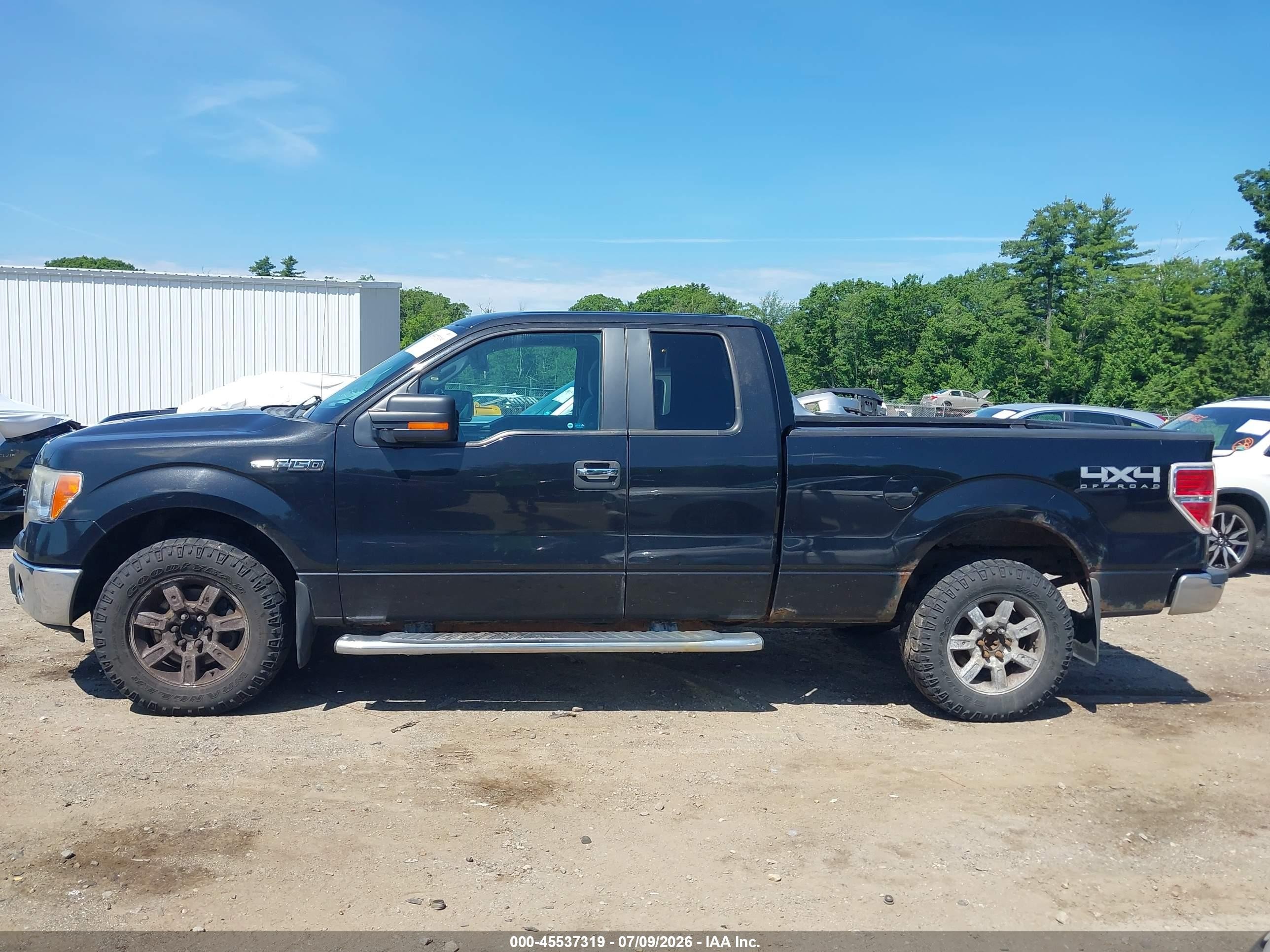 2011 Ford F-150 Fx4/lariat/stx/xl/xlt Black vin: 1FTFX1EF0BFB27999