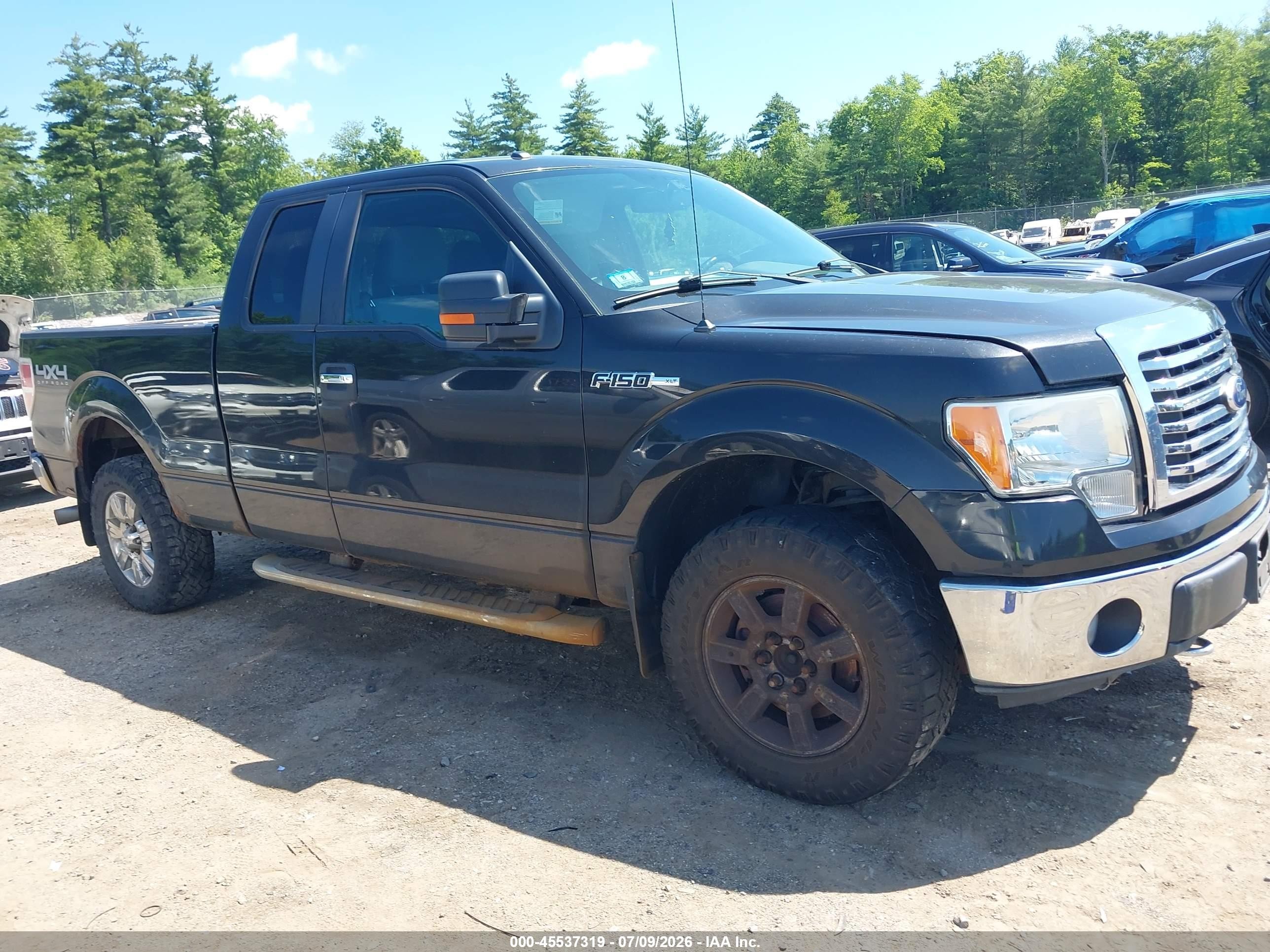 2011 Ford F-150 Fx4/lariat/stx/xl/xlt Black vin: 1FTFX1EF0BFB27999