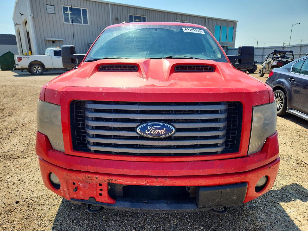 2011 Ford F150 Super Cab Red vin: 1FTFX1EF0BFC24118