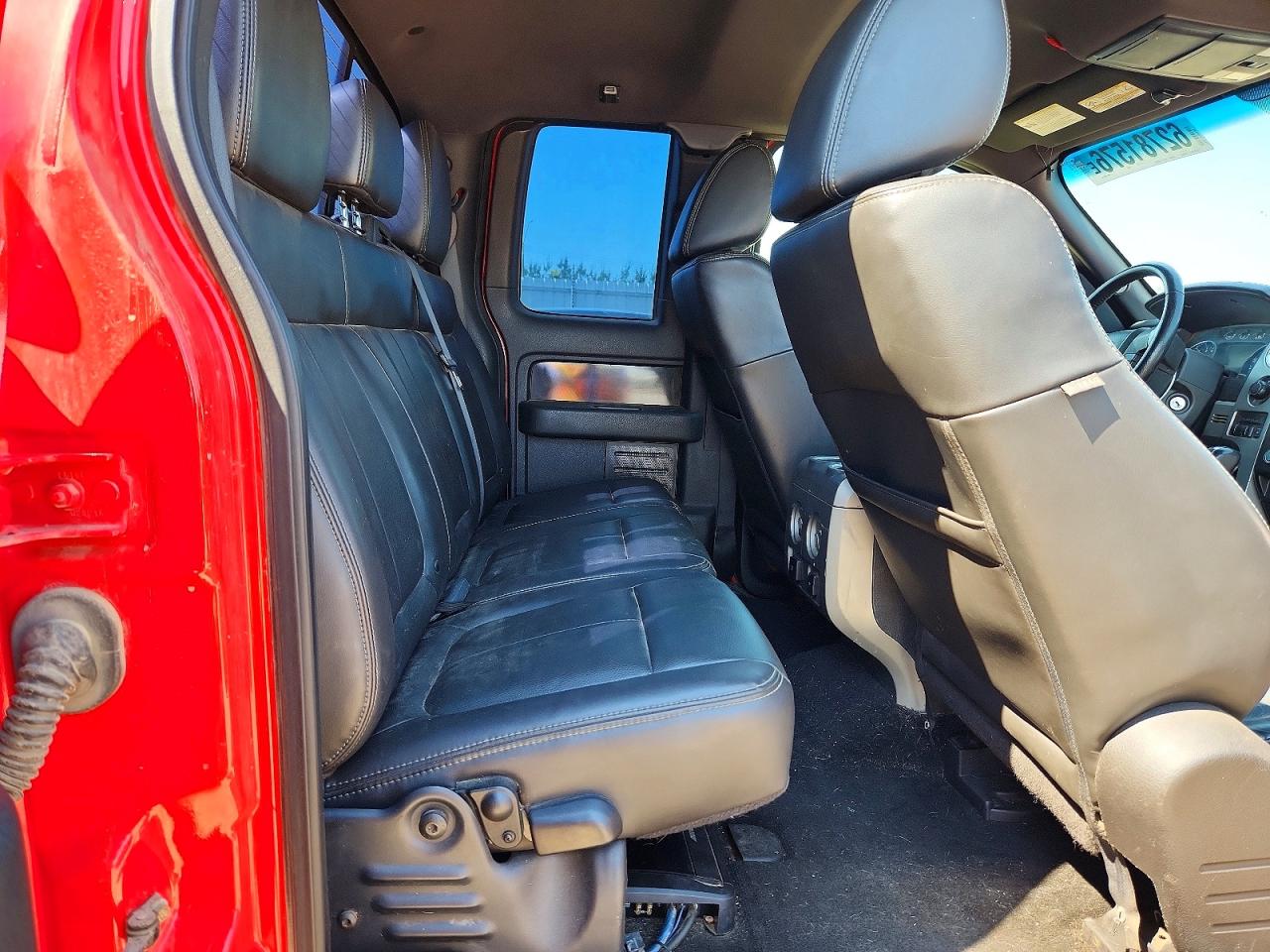 2011 Ford F150 Super Cab Red vin: 1FTFX1EF0BFC24118