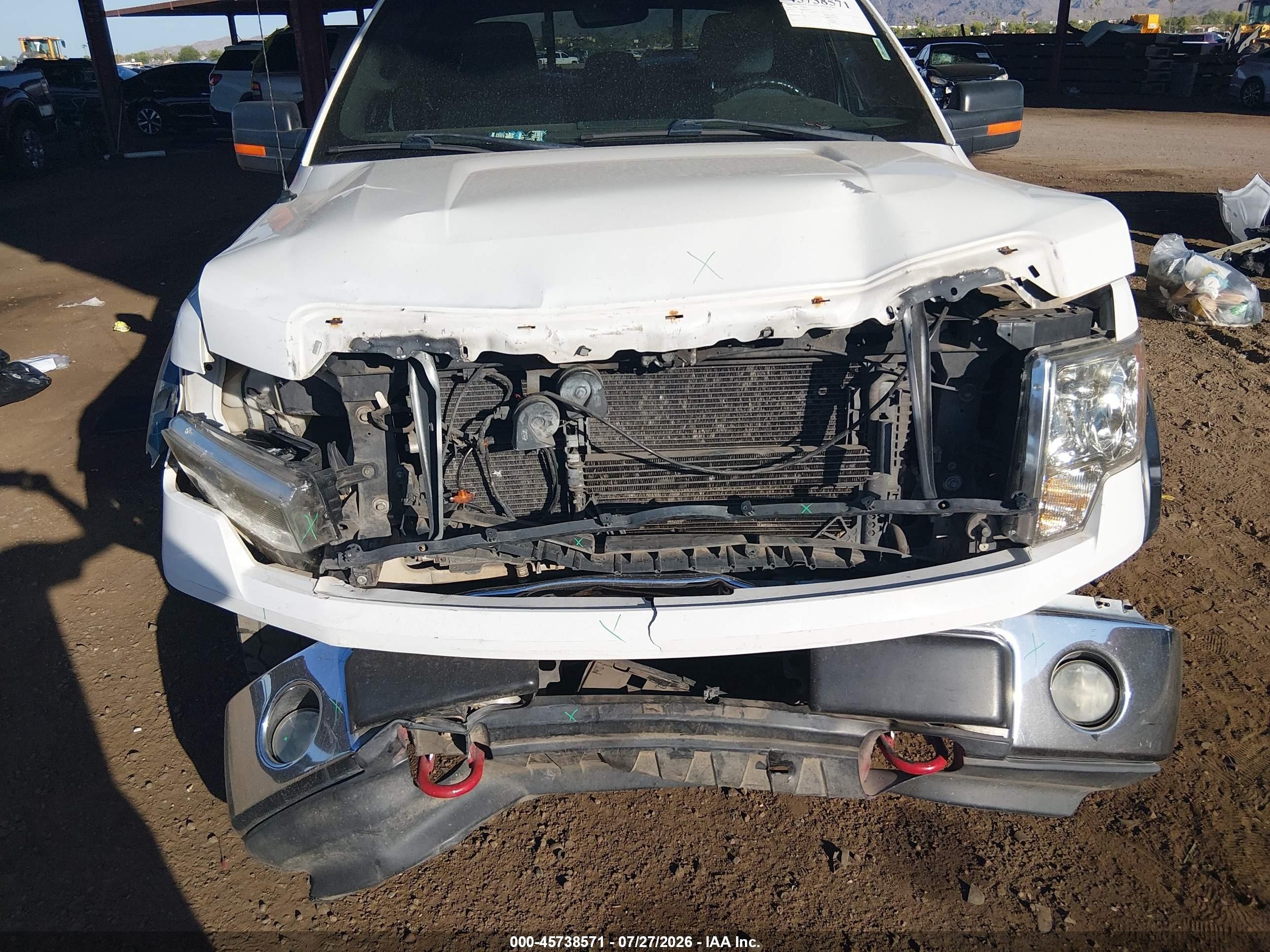 2011 Ford F-150 Xlt White vin: 1FTFX1EF0BKD20385