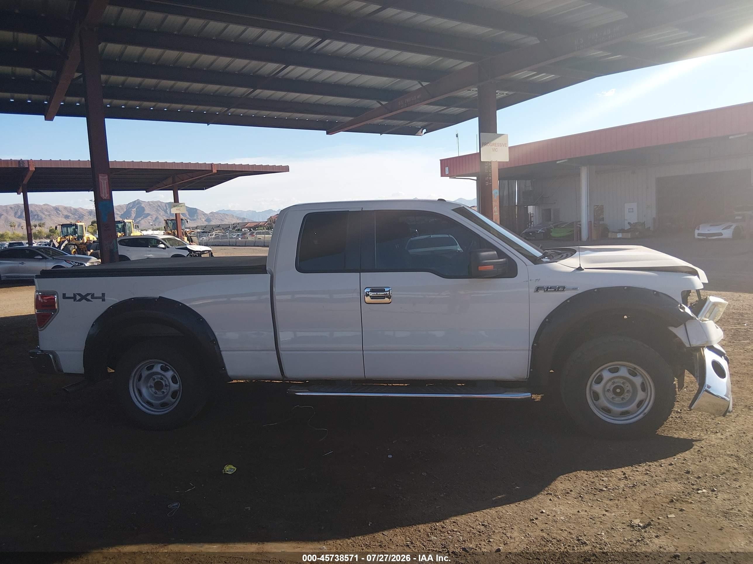 2011 Ford F-150 Xlt White vin: 1FTFX1EF0BKD20385
