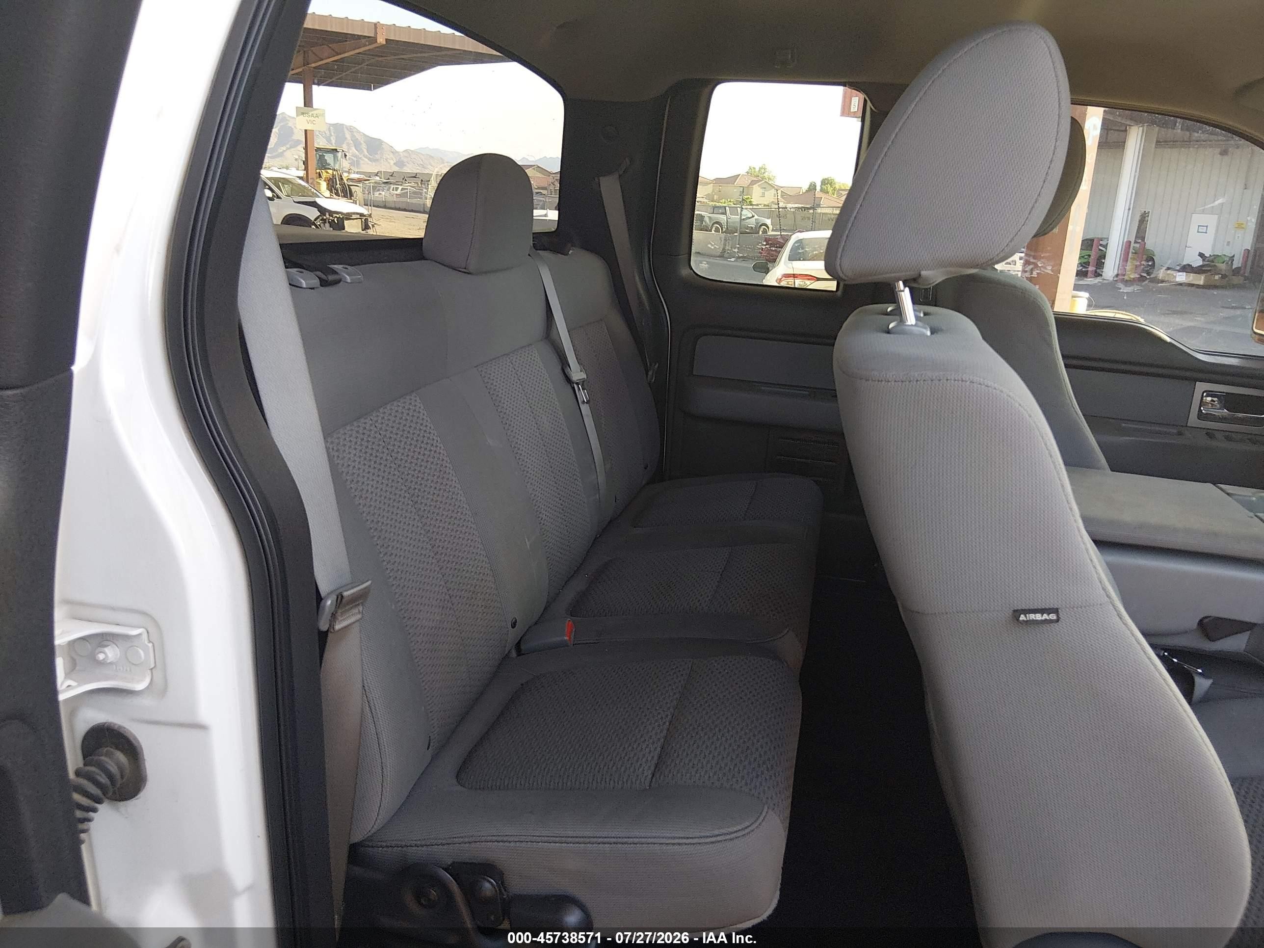2011 Ford F-150 Xlt White vin: 1FTFX1EF0BKD20385
