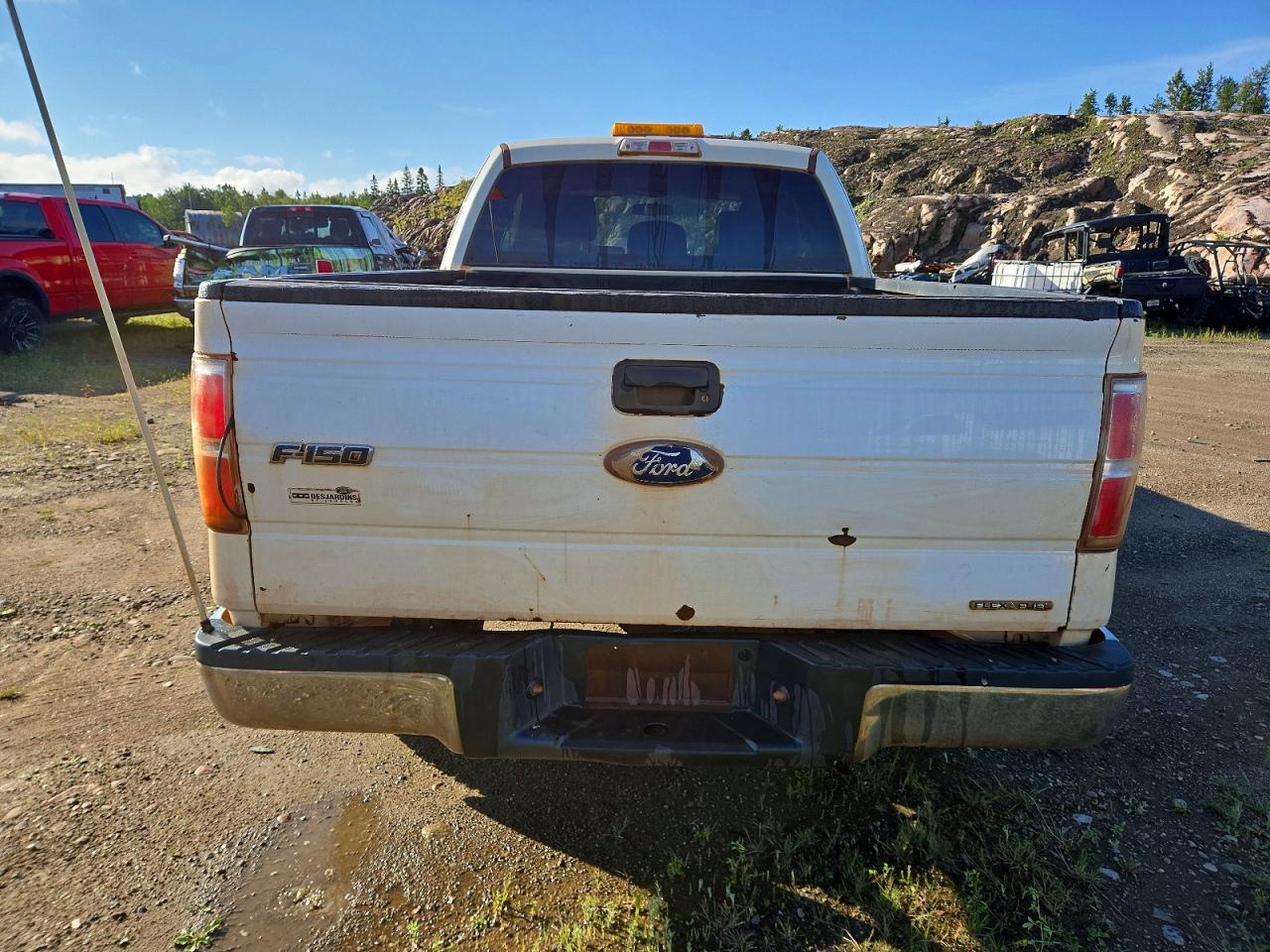 2012 Ford F150 Super Cab Белый vin: 1FTFX1EF0CFA15494