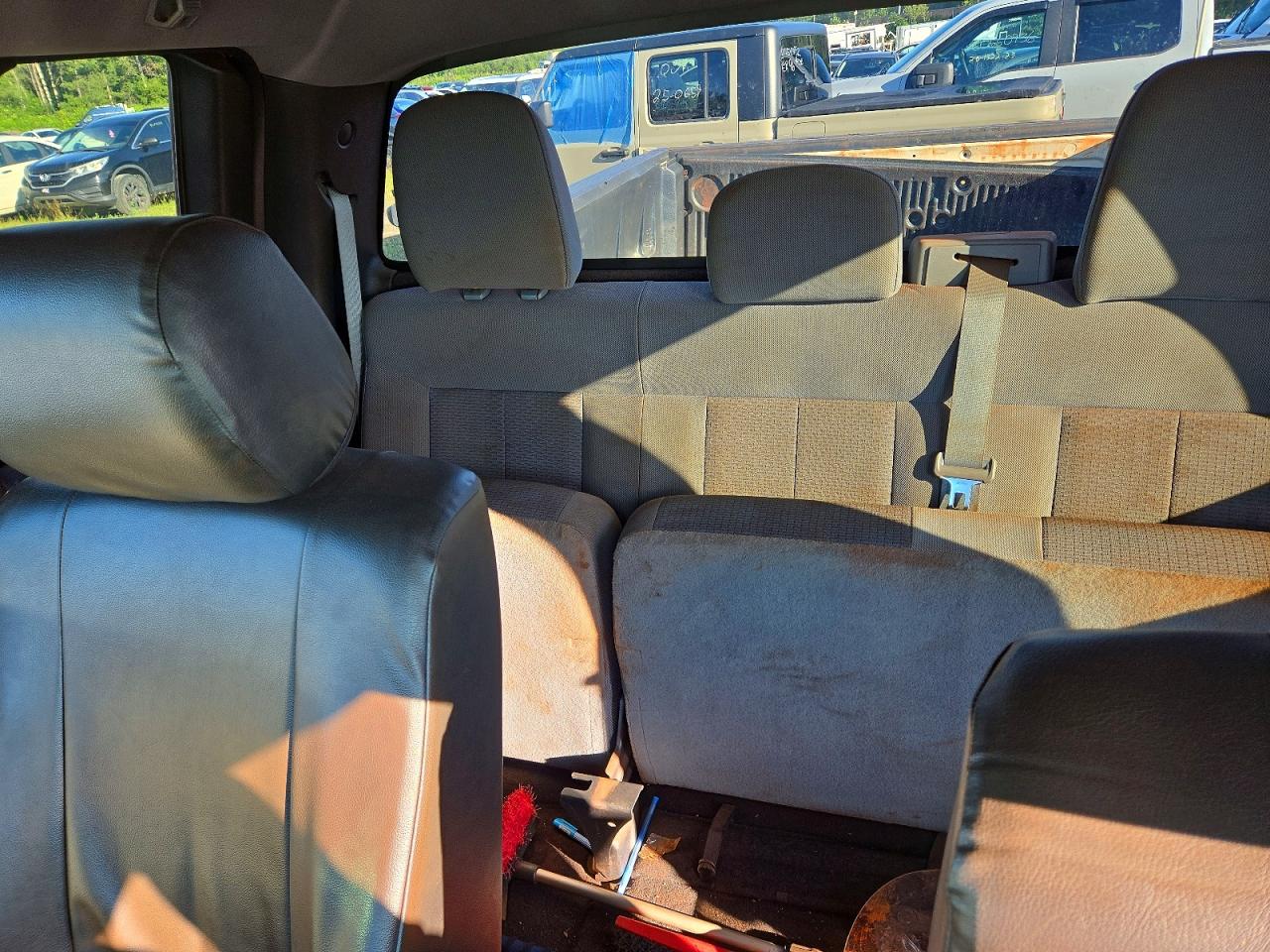 2012 Ford F150 Super Cab Белый vin: 1FTFX1EF0CFA15494
