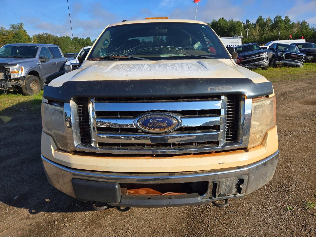 2012 Ford F150 Super Cab Белый vin: 1FTFX1EF0CFA15494