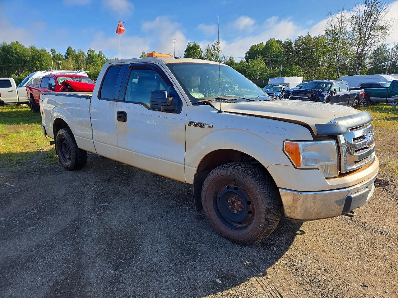 2012 Ford F150 Super Cab Белый vin: 1FTFX1EF0CFA15494