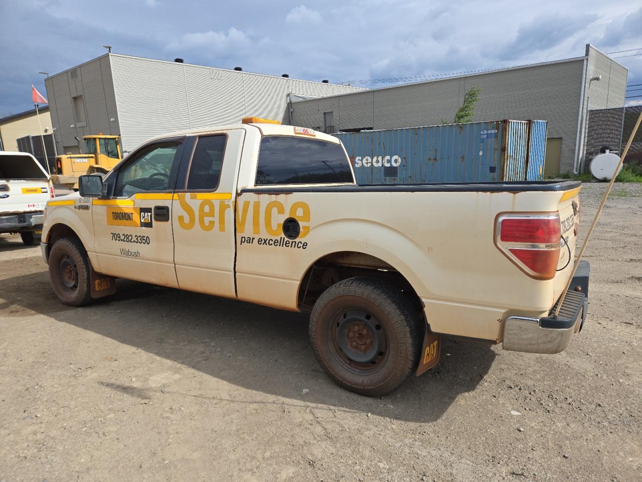 2012 Ford F150 Super Cab Белый vin: 1FTFX1EF0CFA15494 Damage: Left Bed Side, Chipped, 3