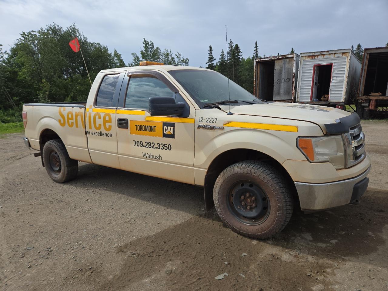 2012 Ford F150 Super Cab Белый vin: 1FTFX1EF0CFA15494 Damage: Overall Vehicle, De-Identify, Removal Required
