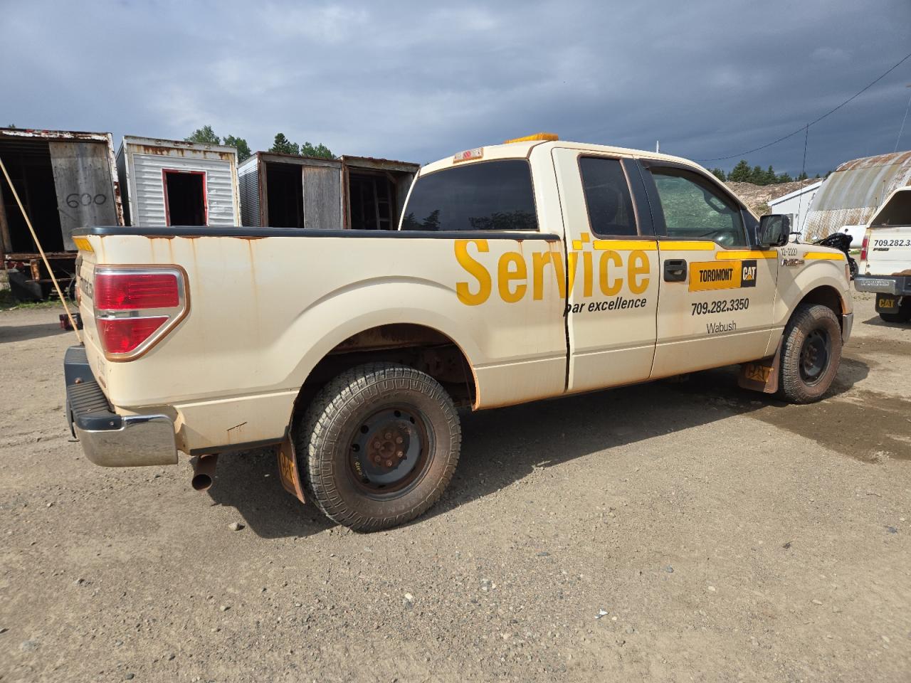 2012 Ford F150 Super Cab Белый vin: 1FTFX1EF0CFA15494 Damage: Right Bed Side, Rust, > 12 Inches
